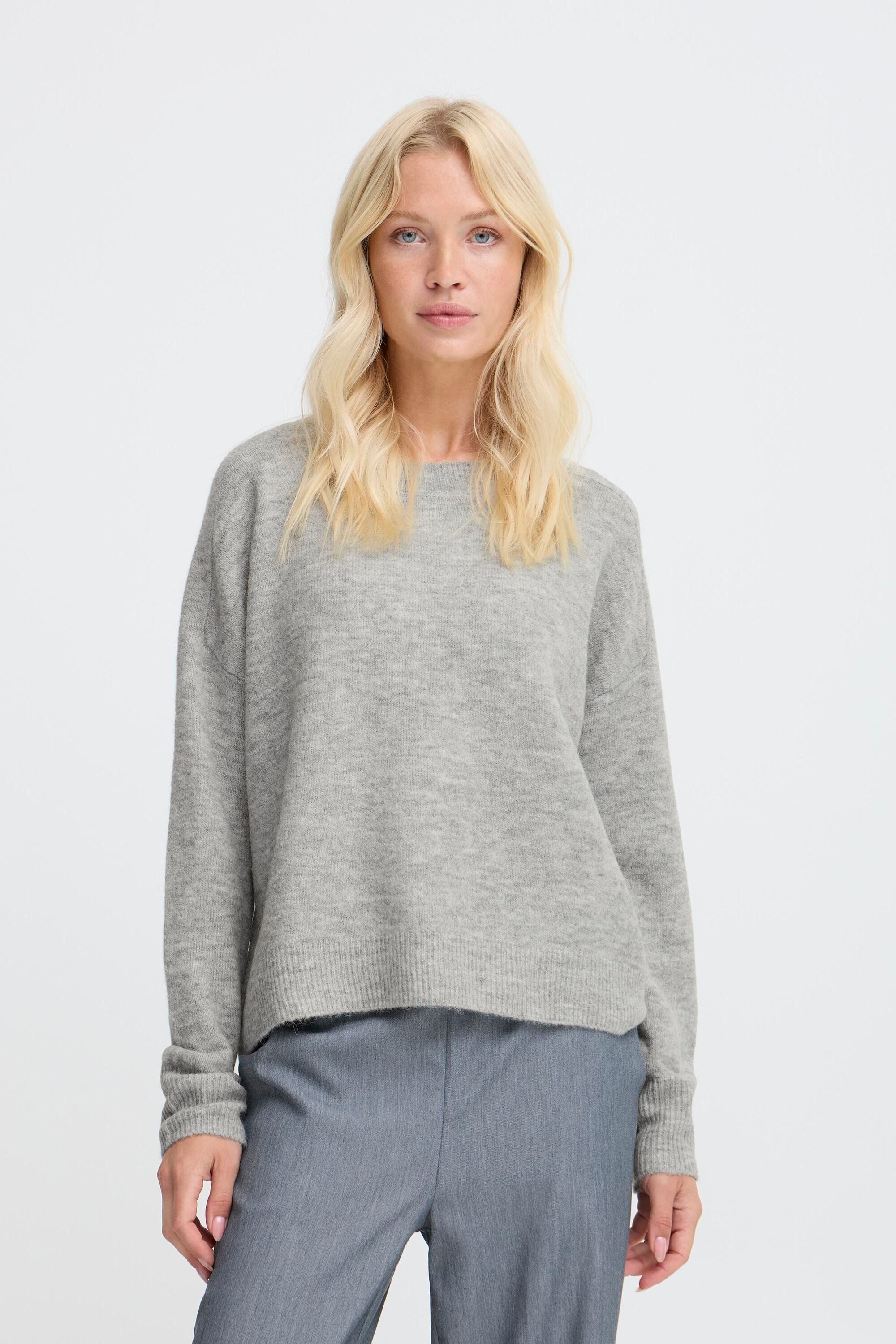 b.young Strickpullover Langarm BYMONNA