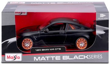 Maisto® Sammlerauto 1:24 BMW M4 GTS, mattschwarz, Maßstab 1:24