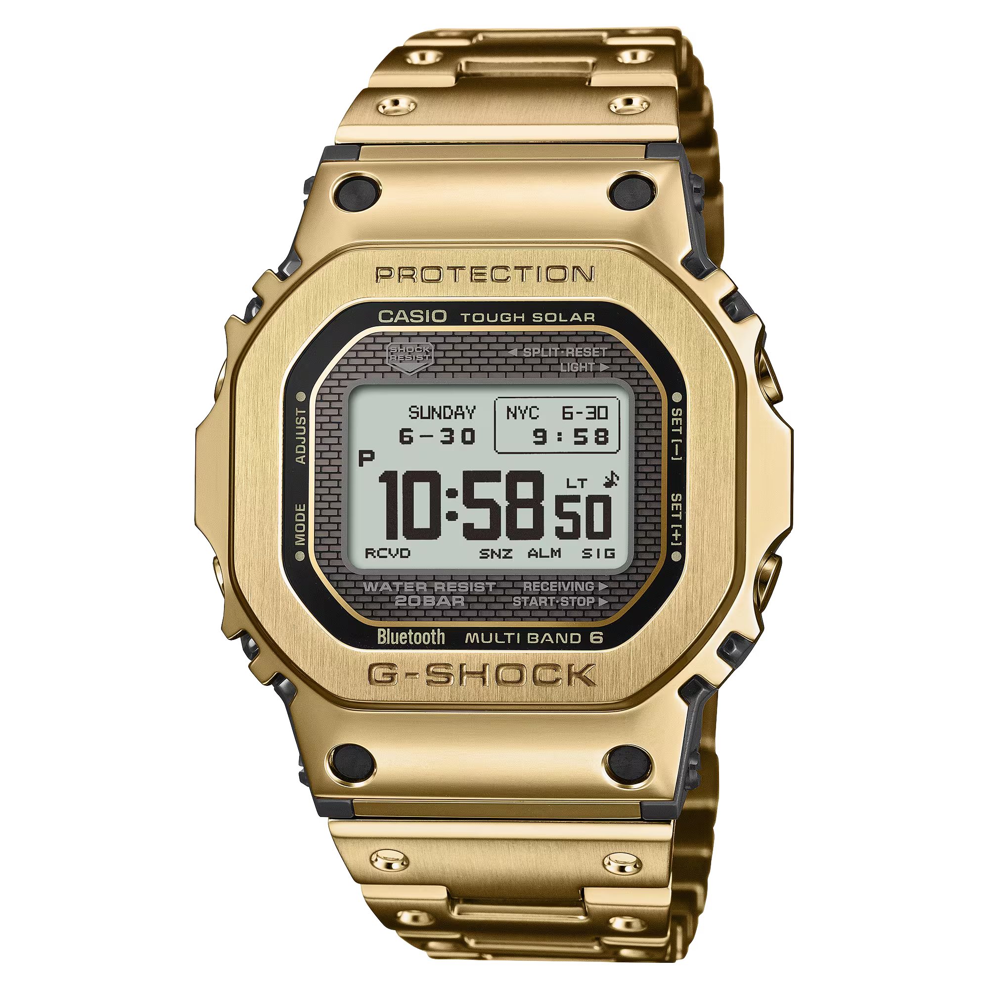 CASIO G-SHOCK Solaruhr Herrenuhr G-SHOCK VOLLMETALL GMW-B5000 Serie
