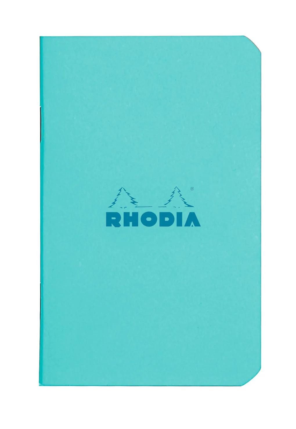 Rhodia Einsteck-Fotoalbum 20x Rhodia 7,5x12 Azurblau Kar 80 Bl 119102C, Heft (geheftet)