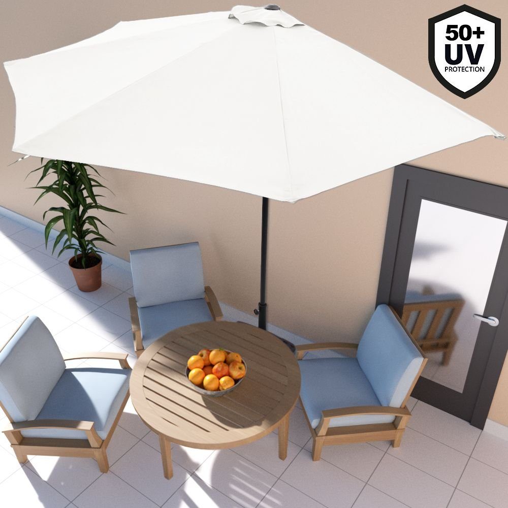 Kingsleeve Sonnenschirm, 270 cm UV Schutz günstig online kaufen