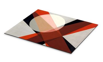 Posterlounge Alu-Dibond-Druck László Moholy-Nagy, Komposition 19, Wohnzimmer Modern Grafikdesign