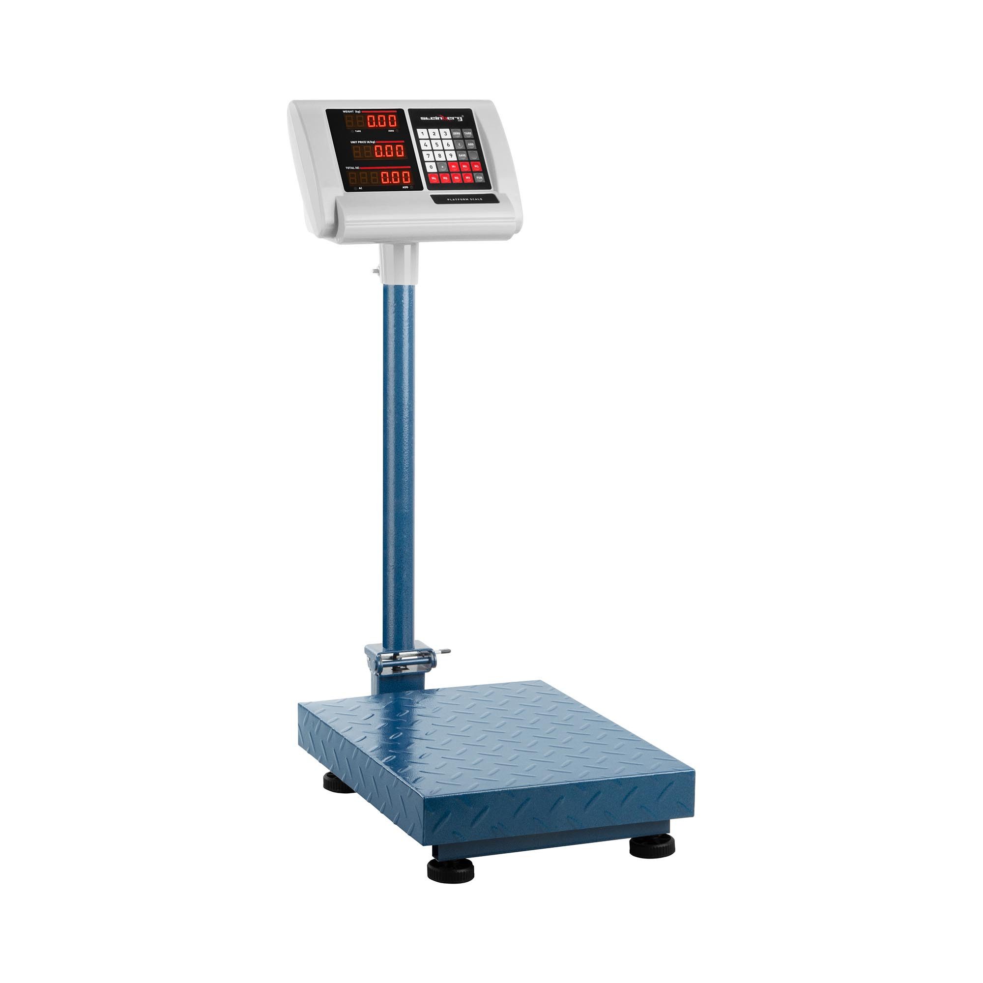 Steinberg Systems Präzisionswaage 100 kg/ 10 g Plattformwaage Bodenwaage Paketwaage Industriewaage 40x30, verschiedene Produktvarianten