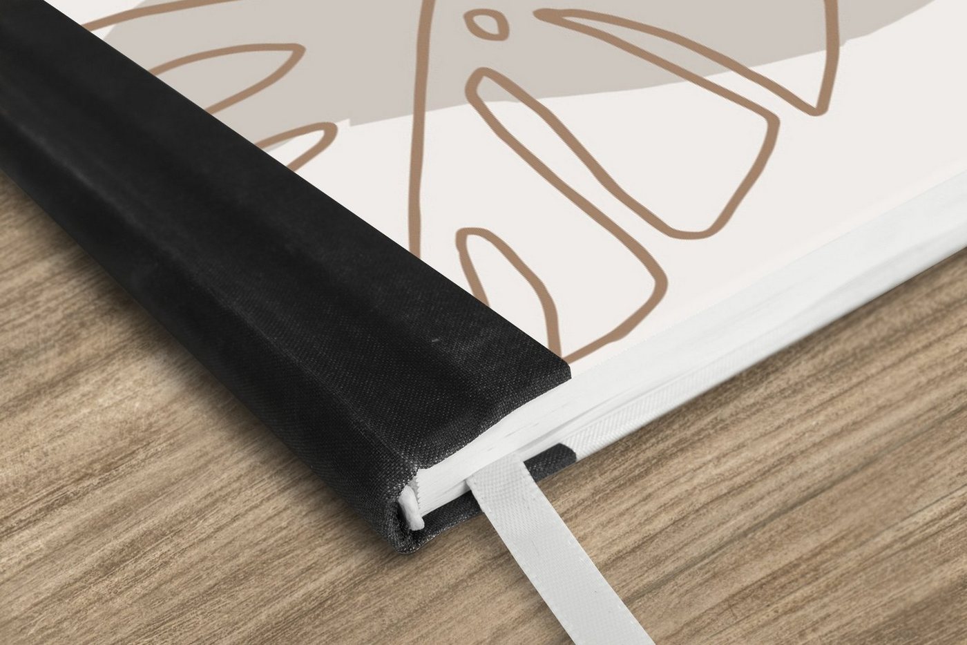 Thumbnail - MuchoWow Notizbuch Sommer - Blätter - Farbe - Weiß, Notebook, Notizblock a5, Tagebuch, Journal Liniert