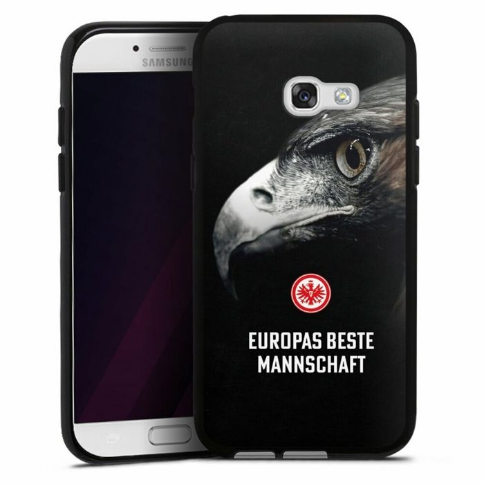 DeinDesign Handyhülle Eintracht Frankfurt Offizielles Lizenzprodukt Europameisterschaft Samsung Galaxy A5 Duos (2017) Silikon Hülle Bumper Case