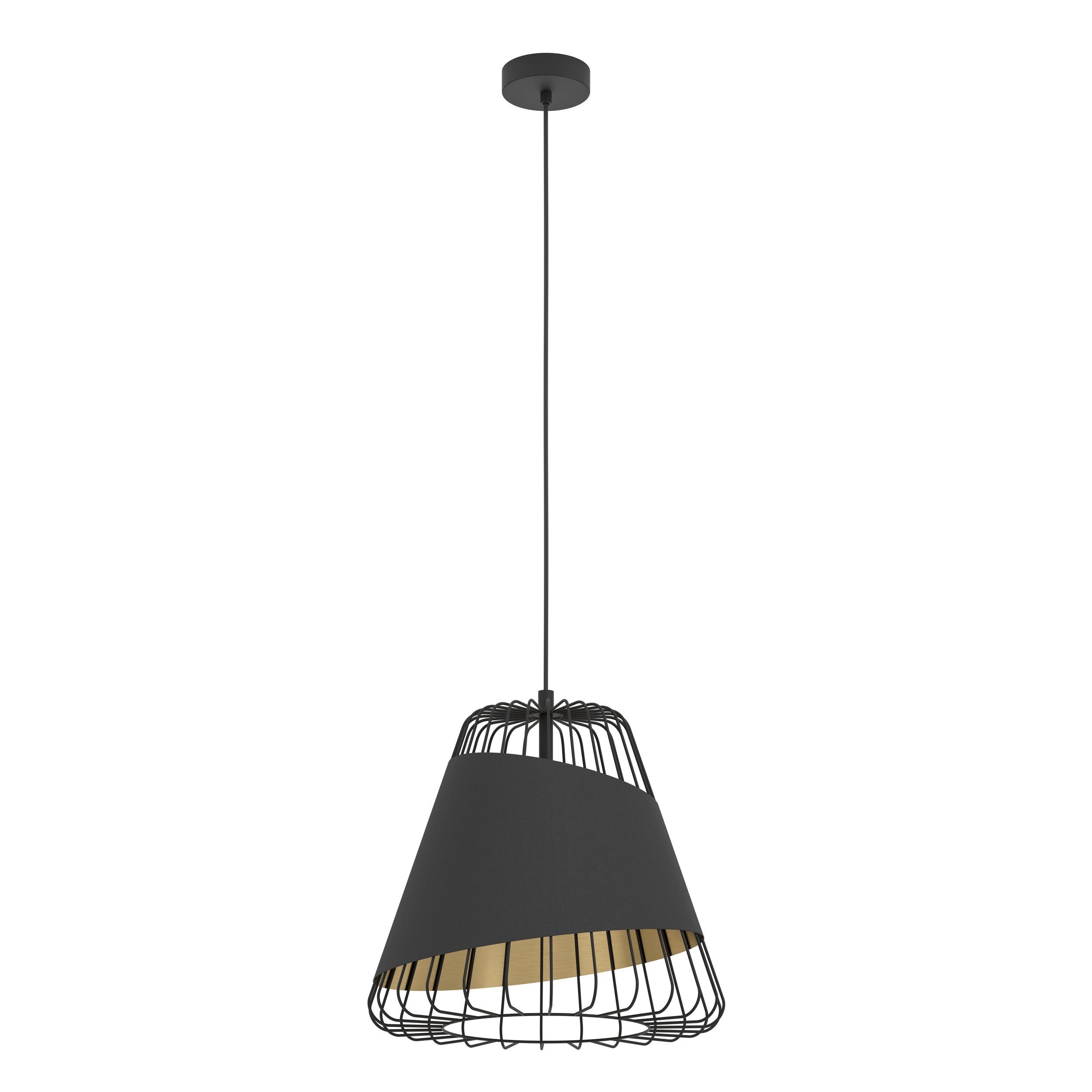 EGLO LED-Hängeleuchte Austell, Leuchtmittel exklusive, Hängelampe, Hängeleuchte, Esstischlampe, Wohnzimmerlampe, E27, Ø 43 cm