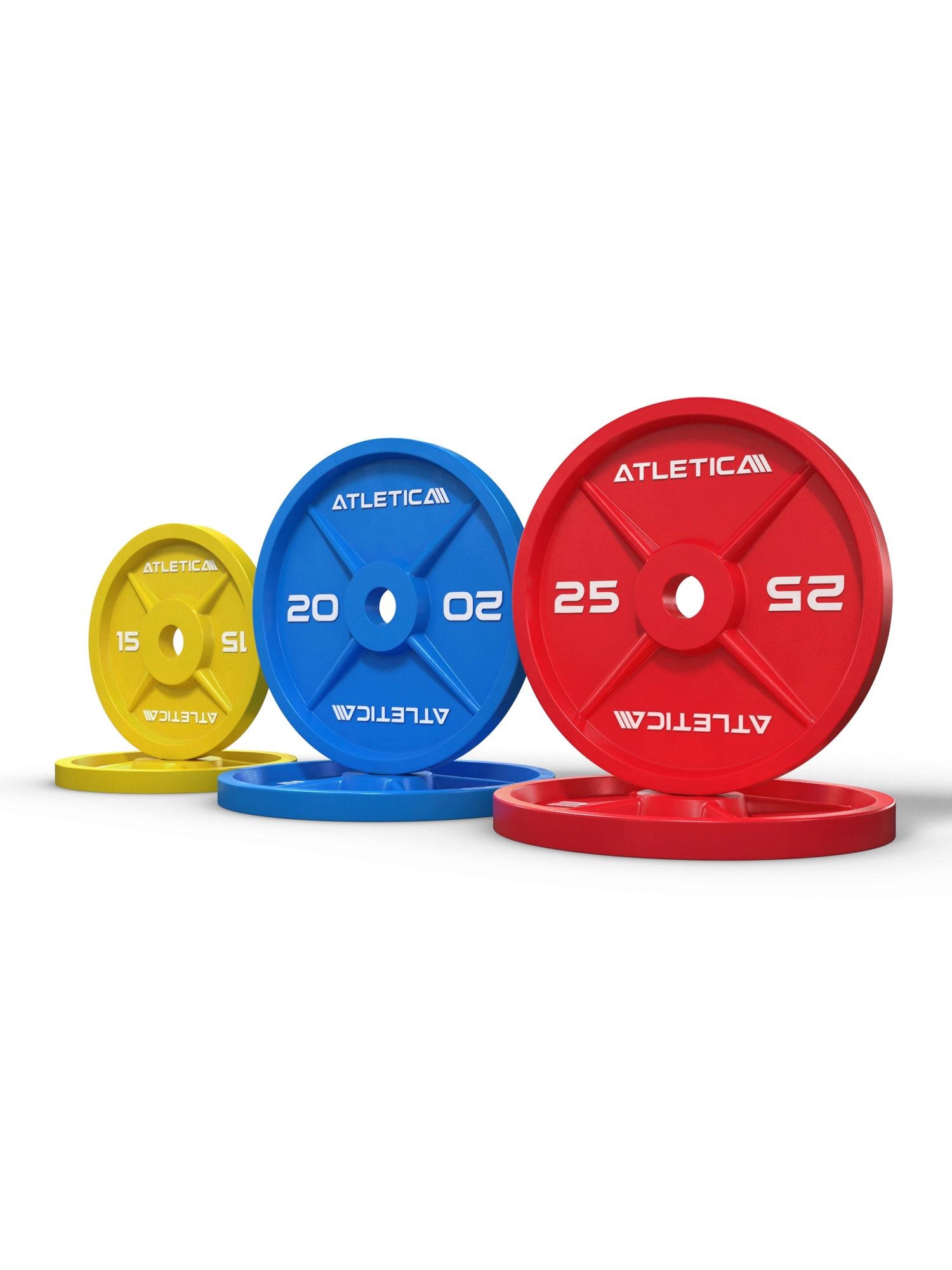 ATLETICA Hantelscheiben Color Iron Plates SET, 120kg