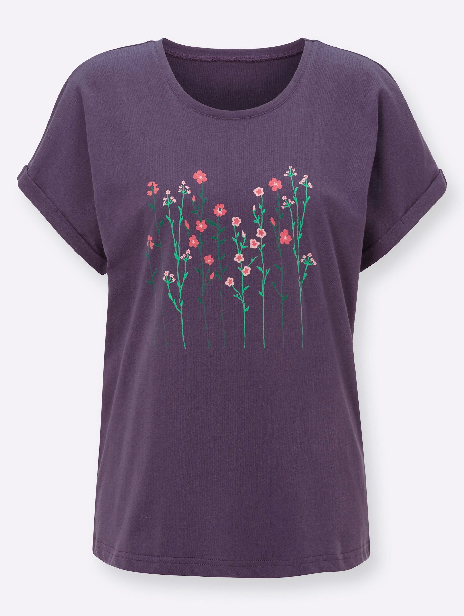 T-Shirt Rundhalsshirt .