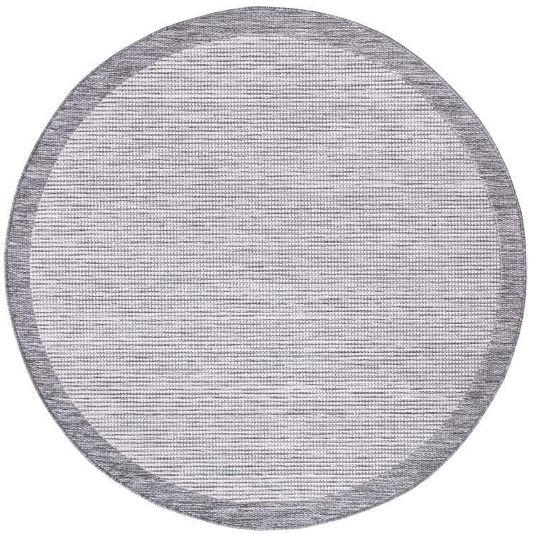 Teppich Outdoor, Carpet City, rund, Höhe: 5 mm, UV-beständig, Flachgewebe, auch in quadratischer Form erhältlich