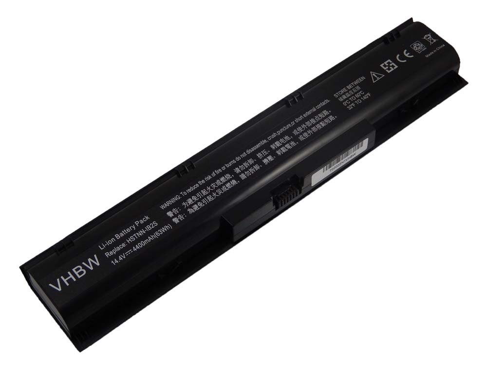 vhbw kompatibel mit HP ProBook 4730s, 4740s Laptop-Akku Li-Ion 4400 mAh (14,4 V)