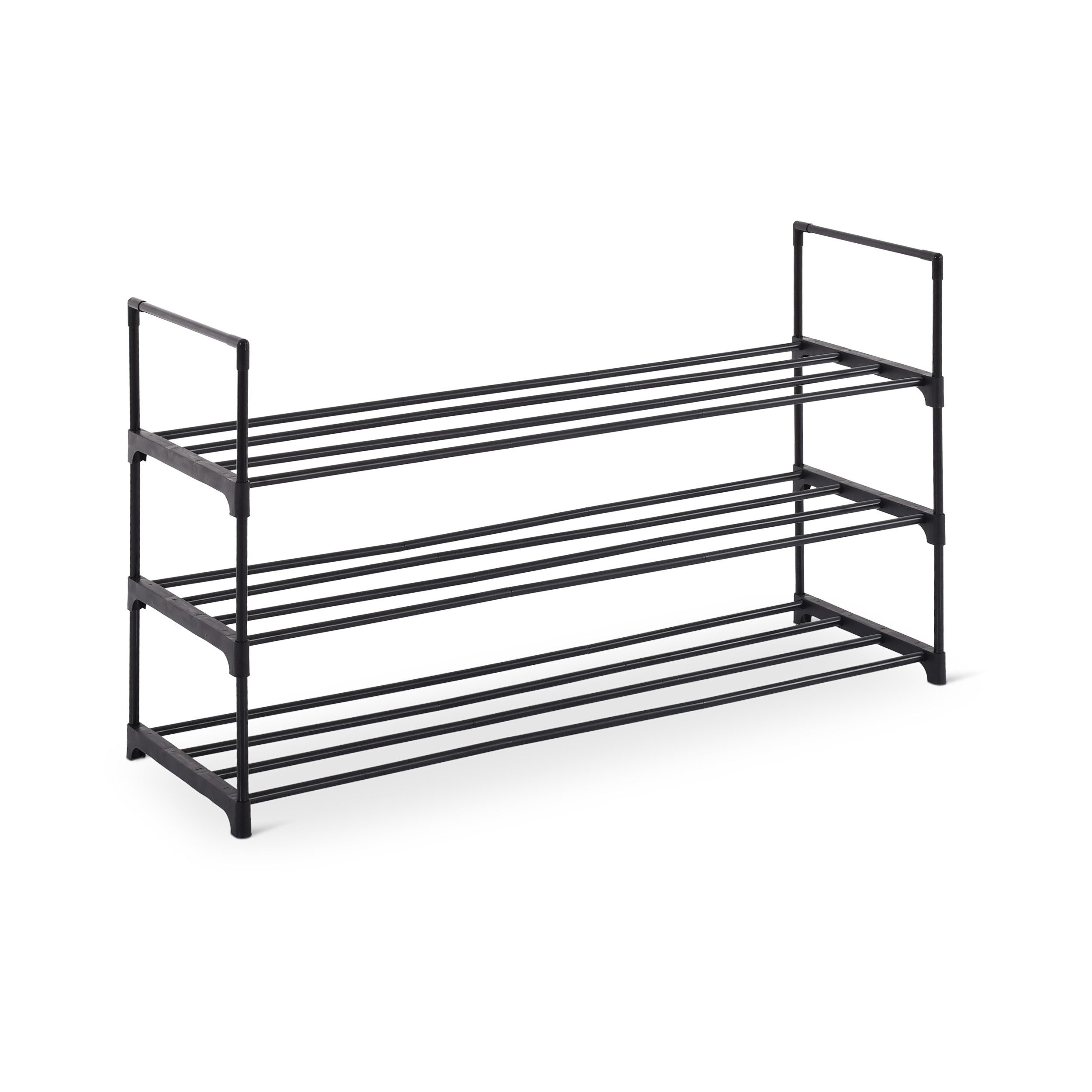 Raburg Schuhregal Schuhständer, Metall, praktischer Schuh-Organizer, Schwar günstig online kaufen