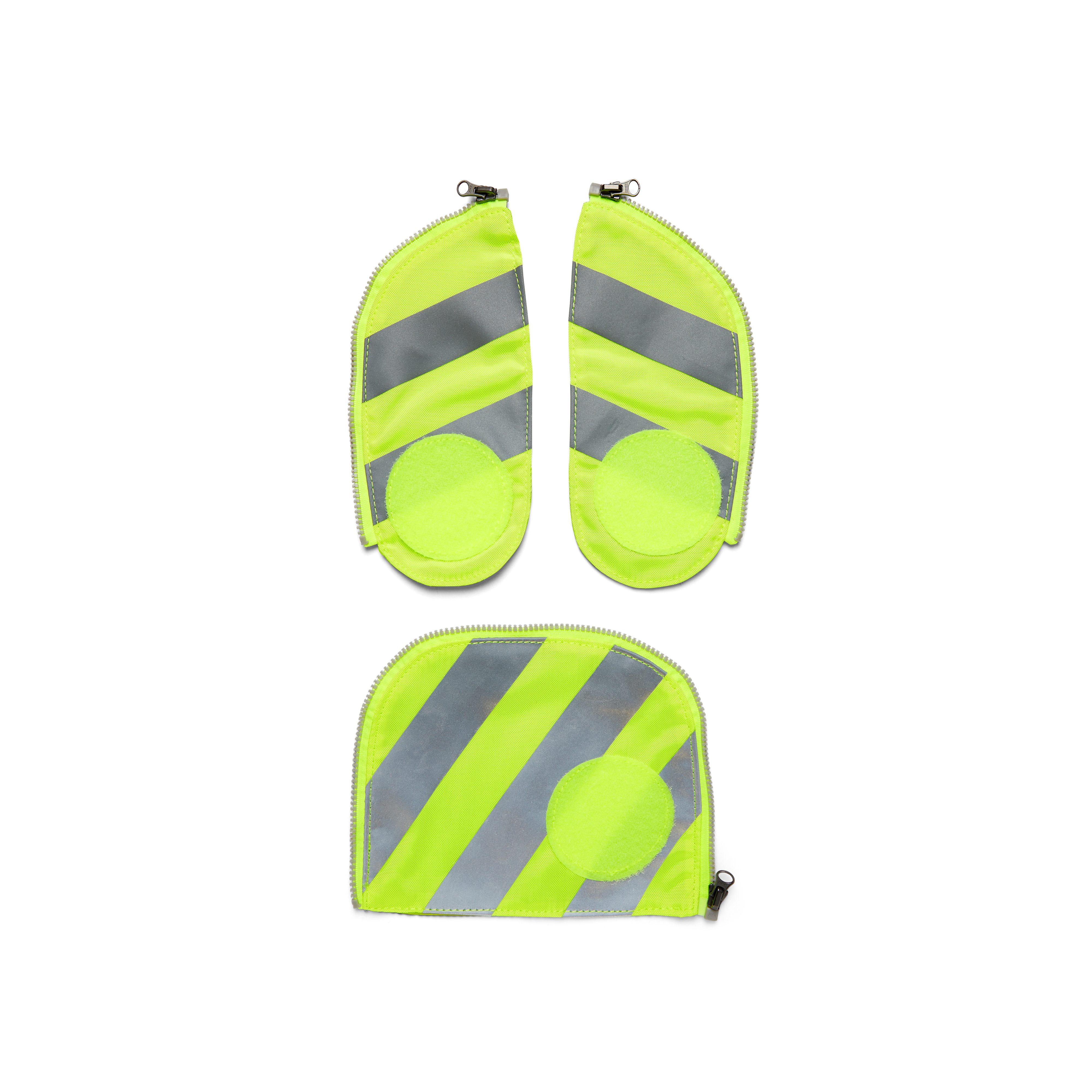 ergobag Schulranzen Fluo Zip-Set Sicherheitsset mit Reflektorstreifen (1-tlg), für alle Schultaschenmodelle ab 2019