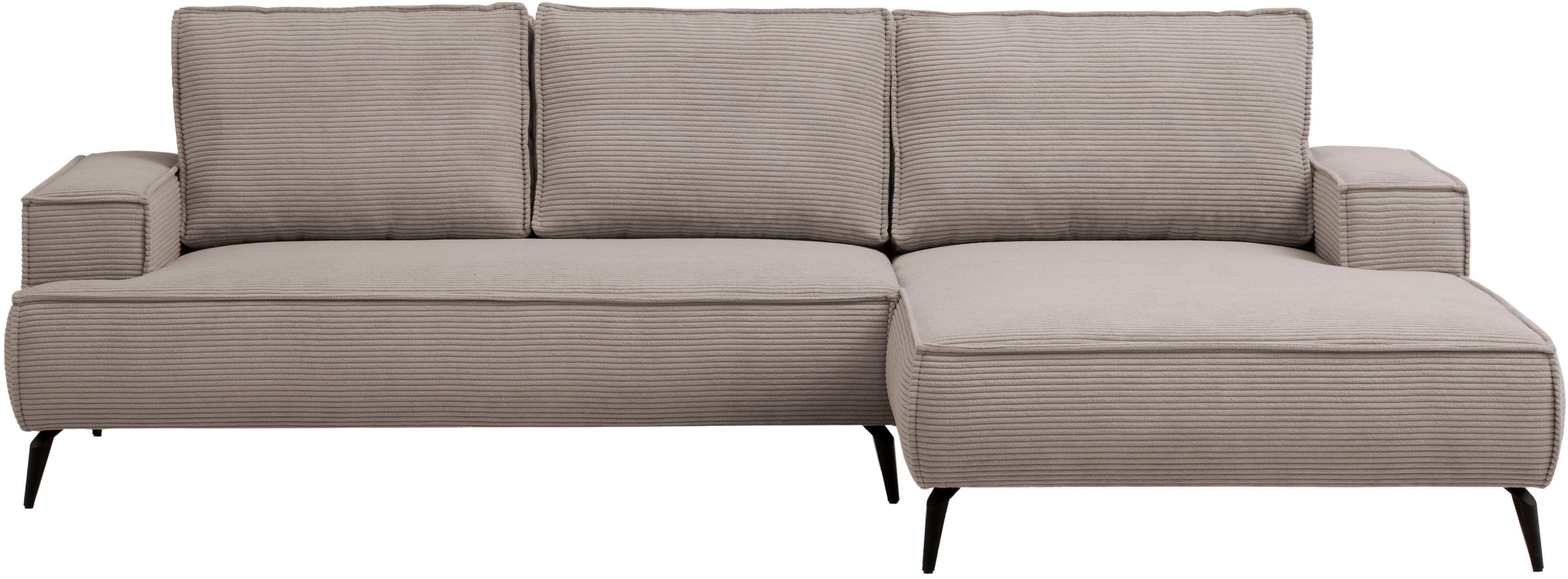 andas Ecksofa "TVINNU, L-Form in Cord, Sofa", wahlweise Recamiere rechts/li günstig online kaufen