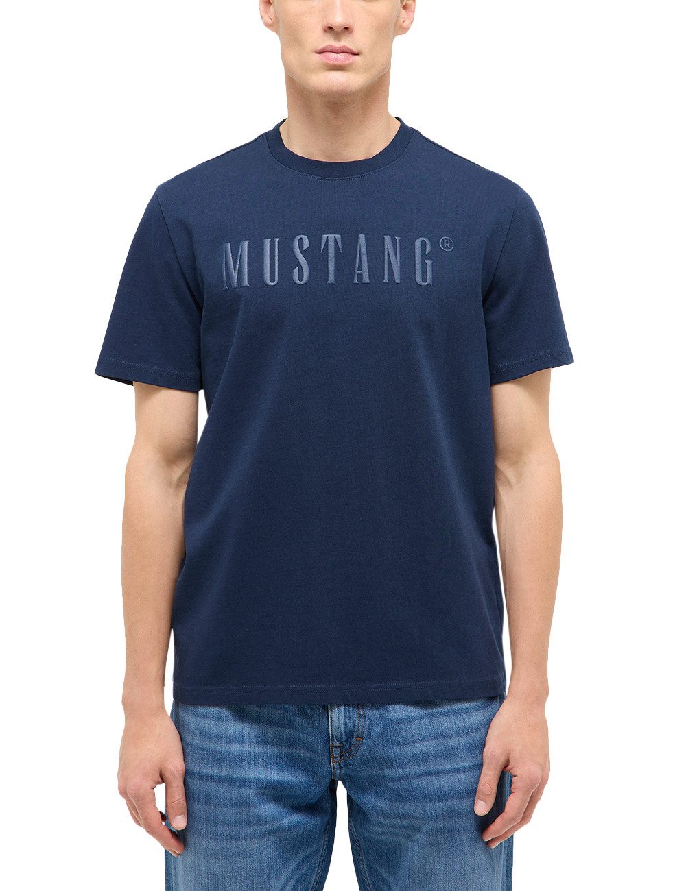 MUSTANG Kurzarmshirt Herren Style Austin