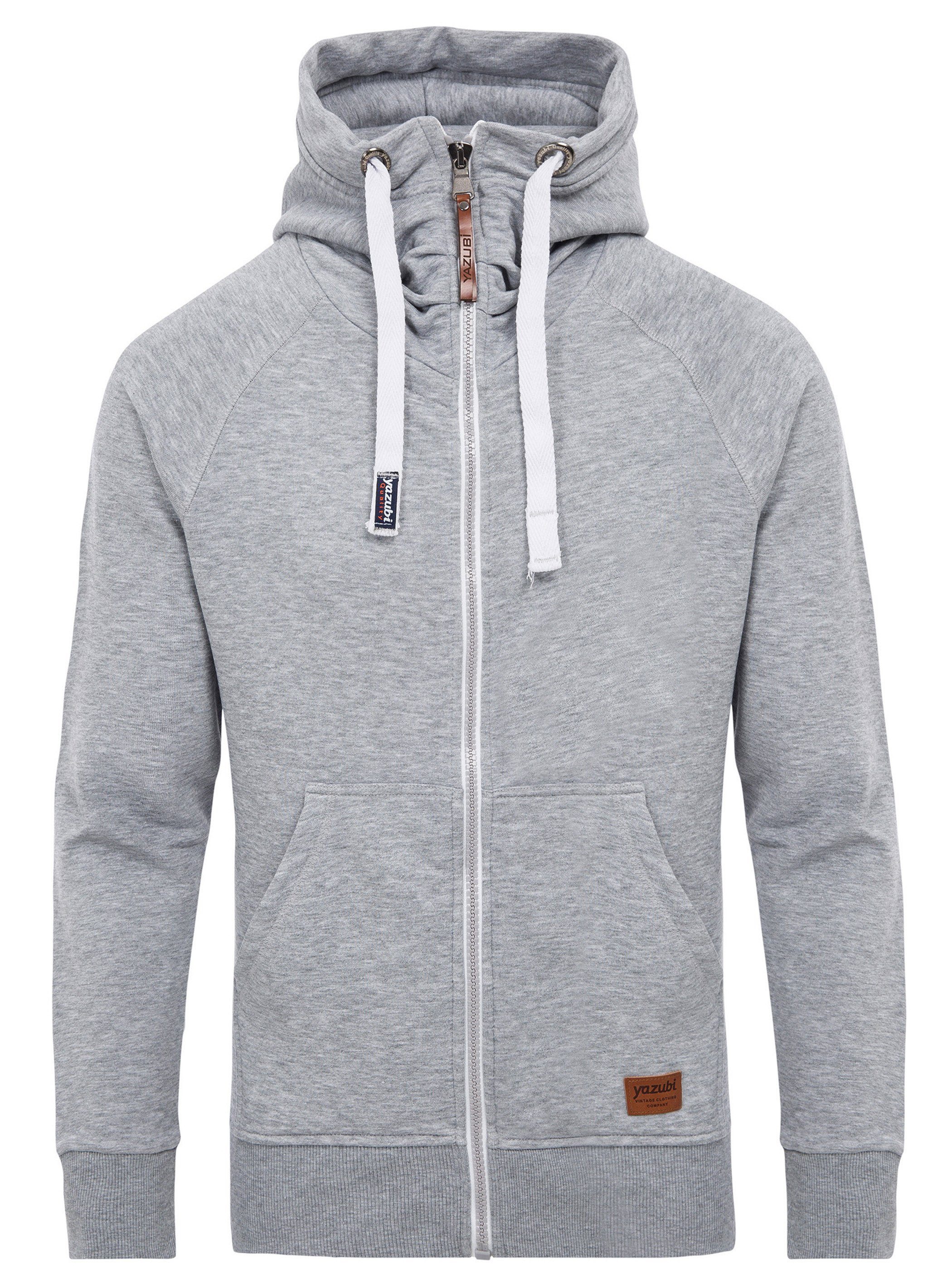 Yazubi Kapuzensweatjacke Jacob Zip Hoodie mit Kapuze günstig online kaufen