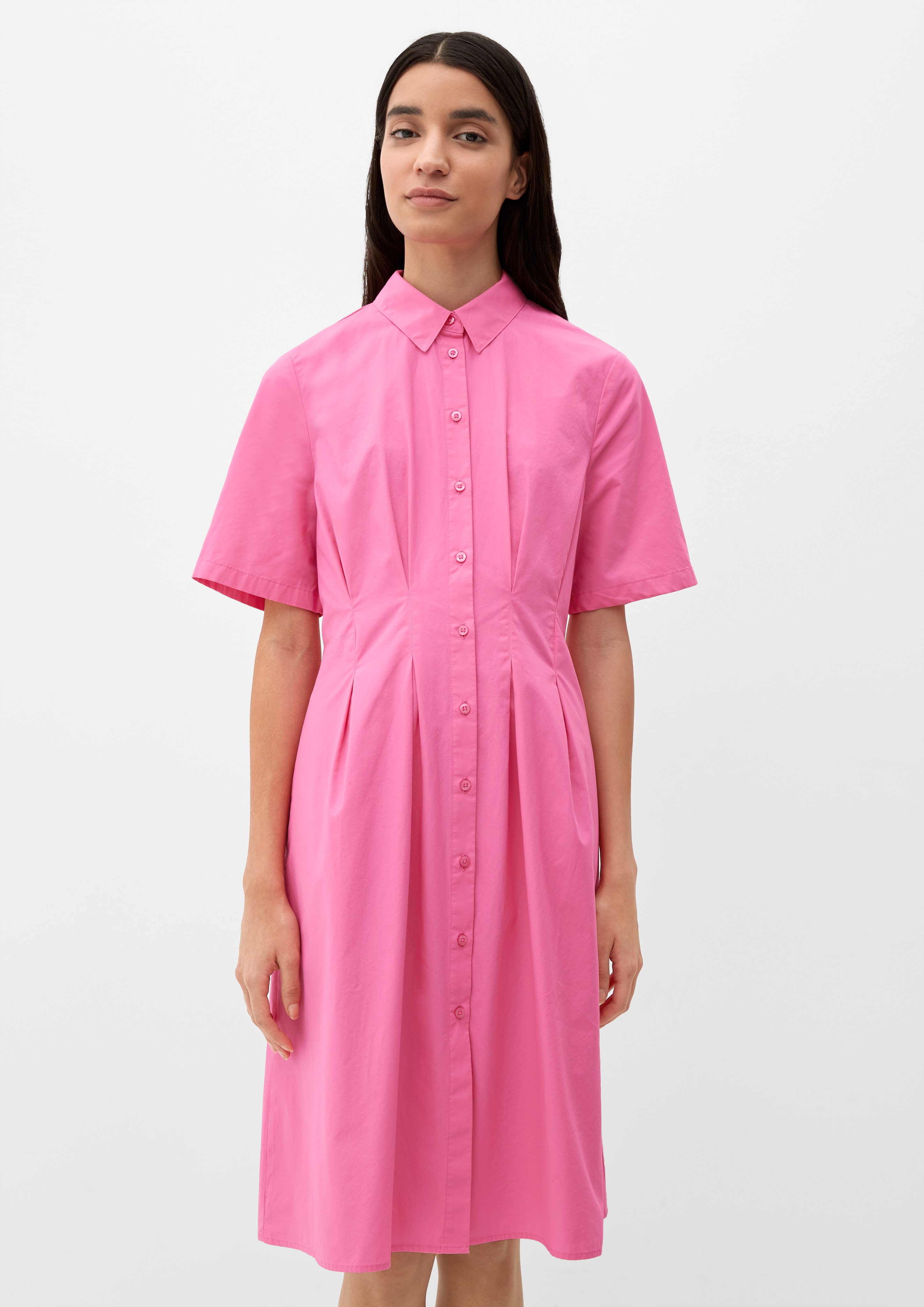 s.Oliver Minikleid Kleid mit Kellerfalten günstig online kaufen