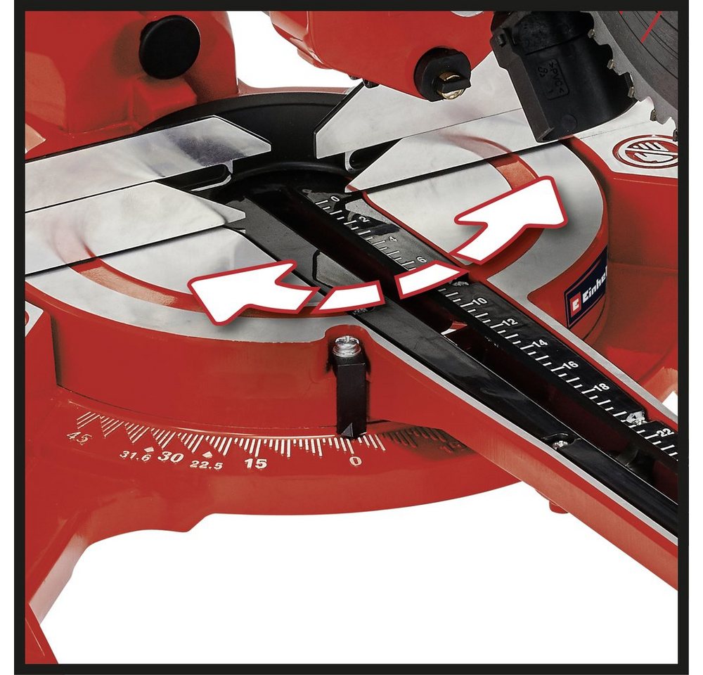 Thumbnail - Einhell Gehrungssäge Einhell TC-SM 2131/2 Dual Zug-Kapp- und Gehrungssäge 210 mm 1500 W