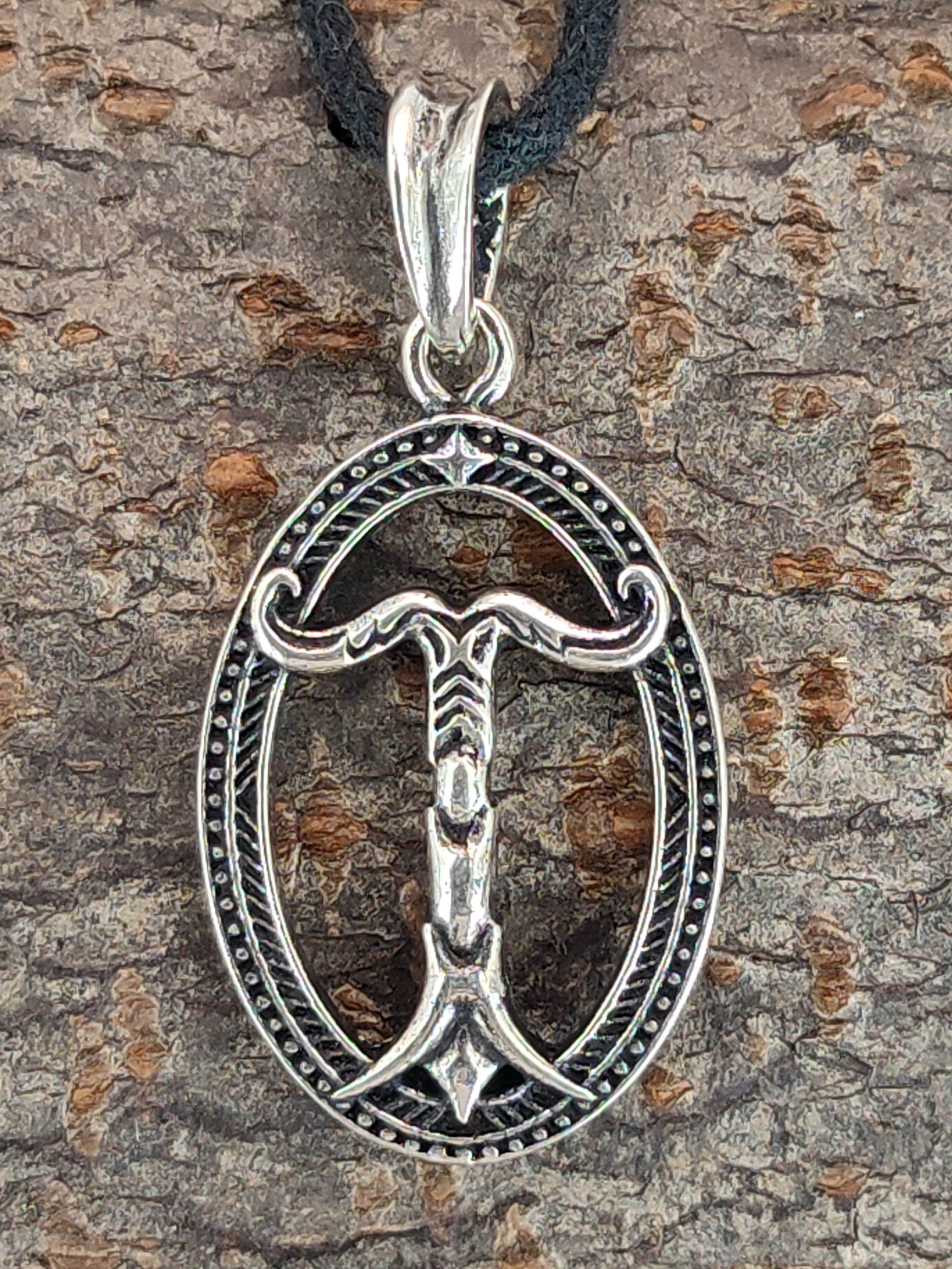 Kiss of Leather Kettenanhänger Irminsul Anhänger aus 925 Sterling Silber Ir günstig online kaufen