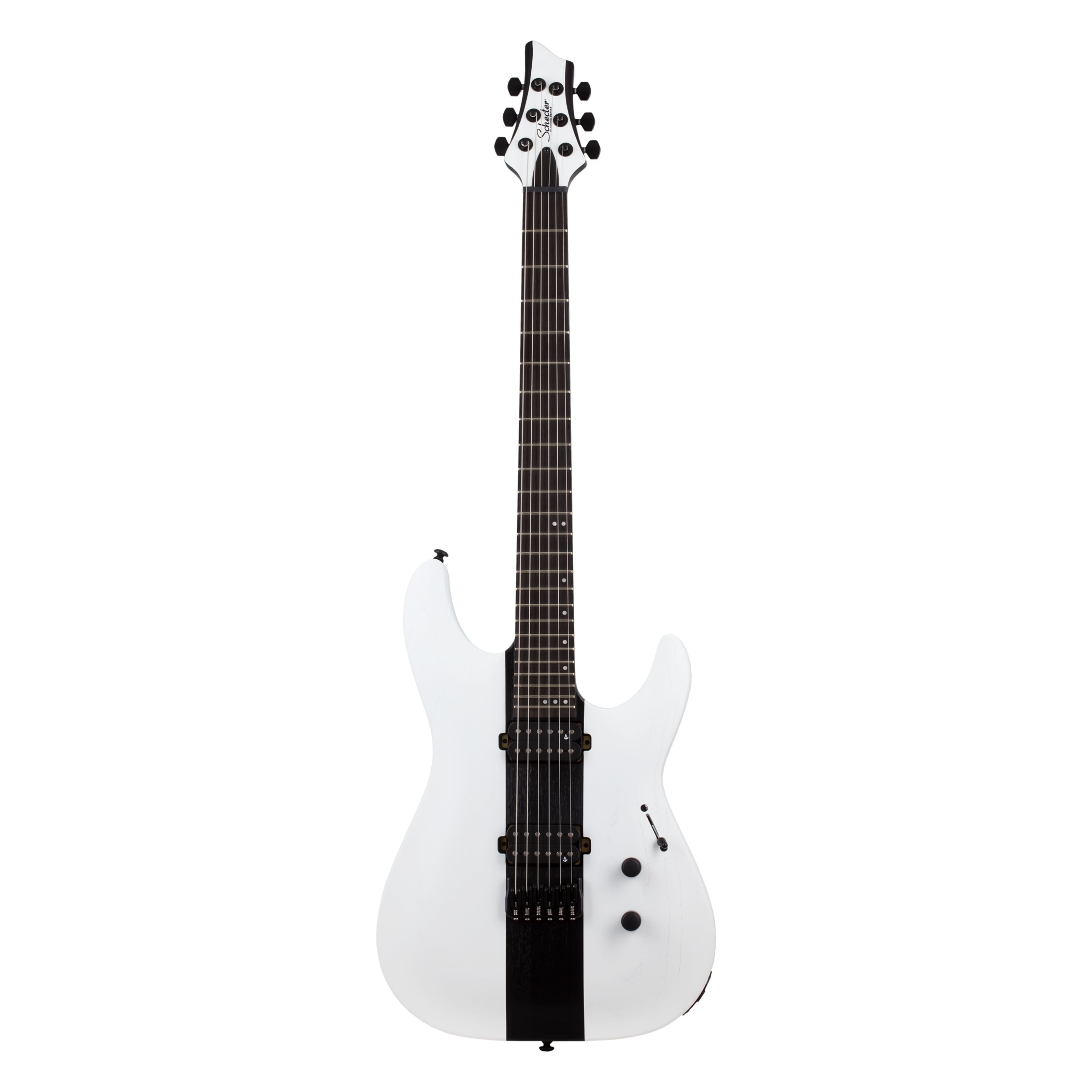 Schecter E-Gitarre, Электрогитары, Andere Modelle, C-1 Rob Scallon Satin White Open Pore - E-Gitarre