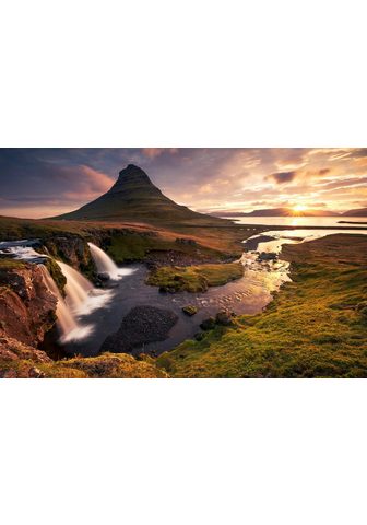 Komar Fototapetas »Guten Morgen ant Isländis...