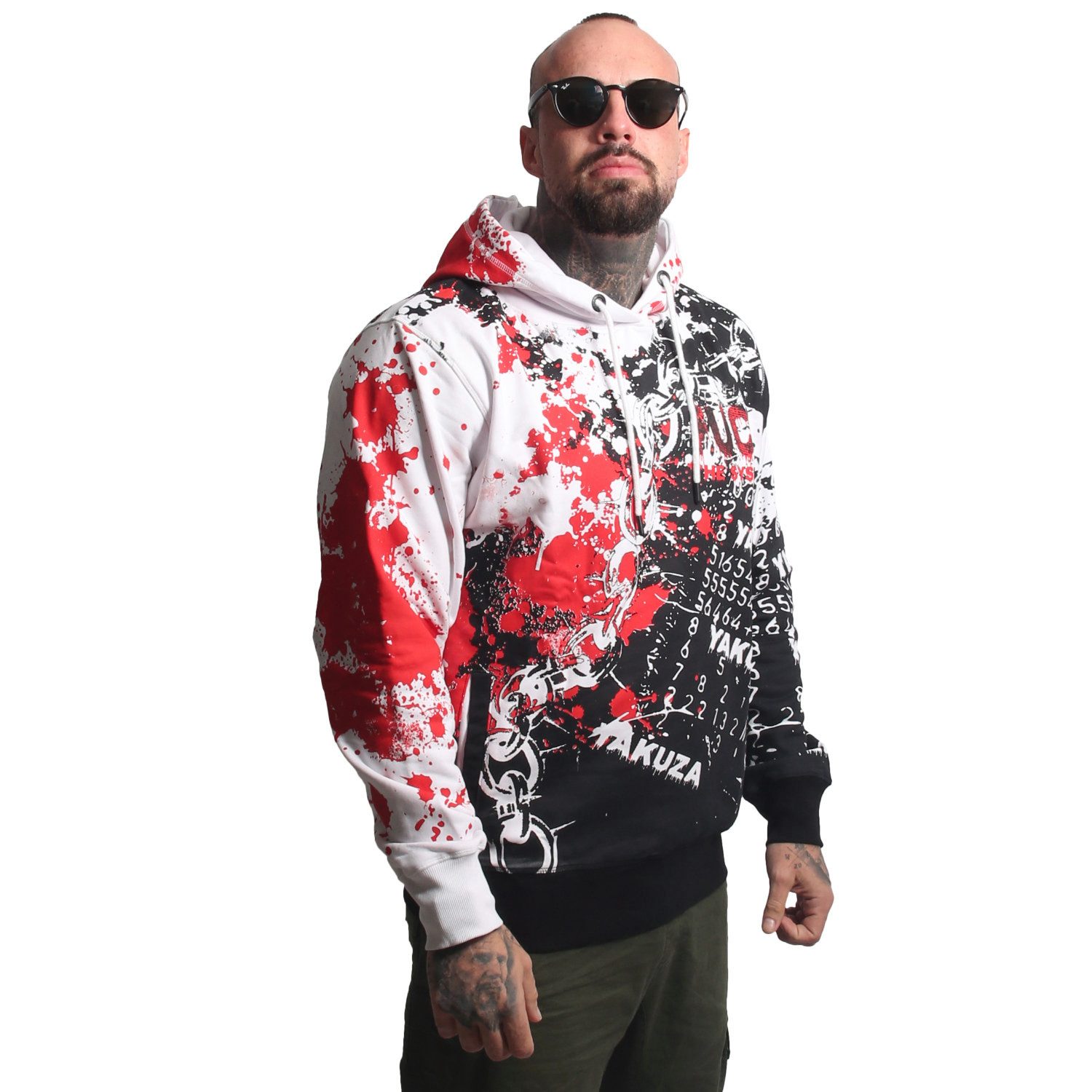 YAKUZA Hoodie Rush Allover
