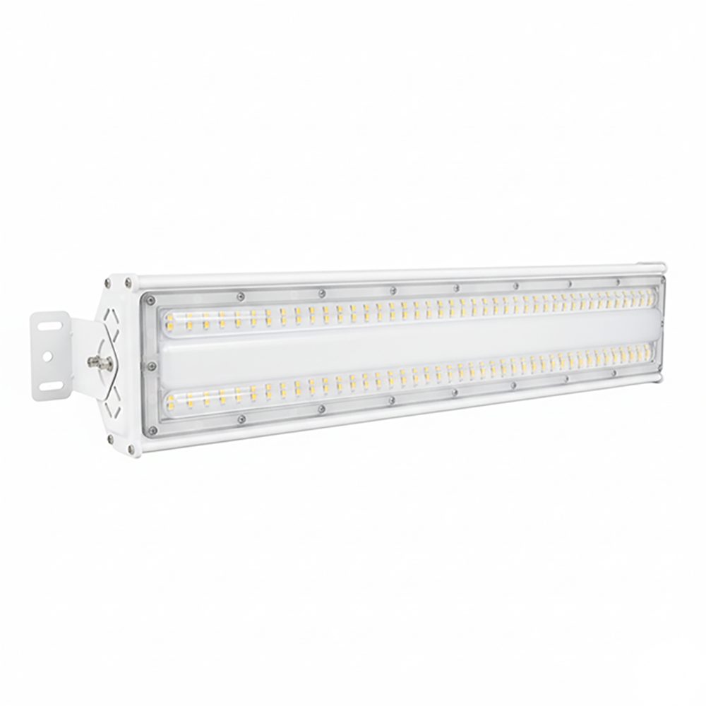 LUXULA LED Flutlichtstrahler Linear Hallenleuchte, LED fest integriert, 5000K Neutralweiß, HighBay 100W 12000lm LUMILEDS Hallenstrahler IP65