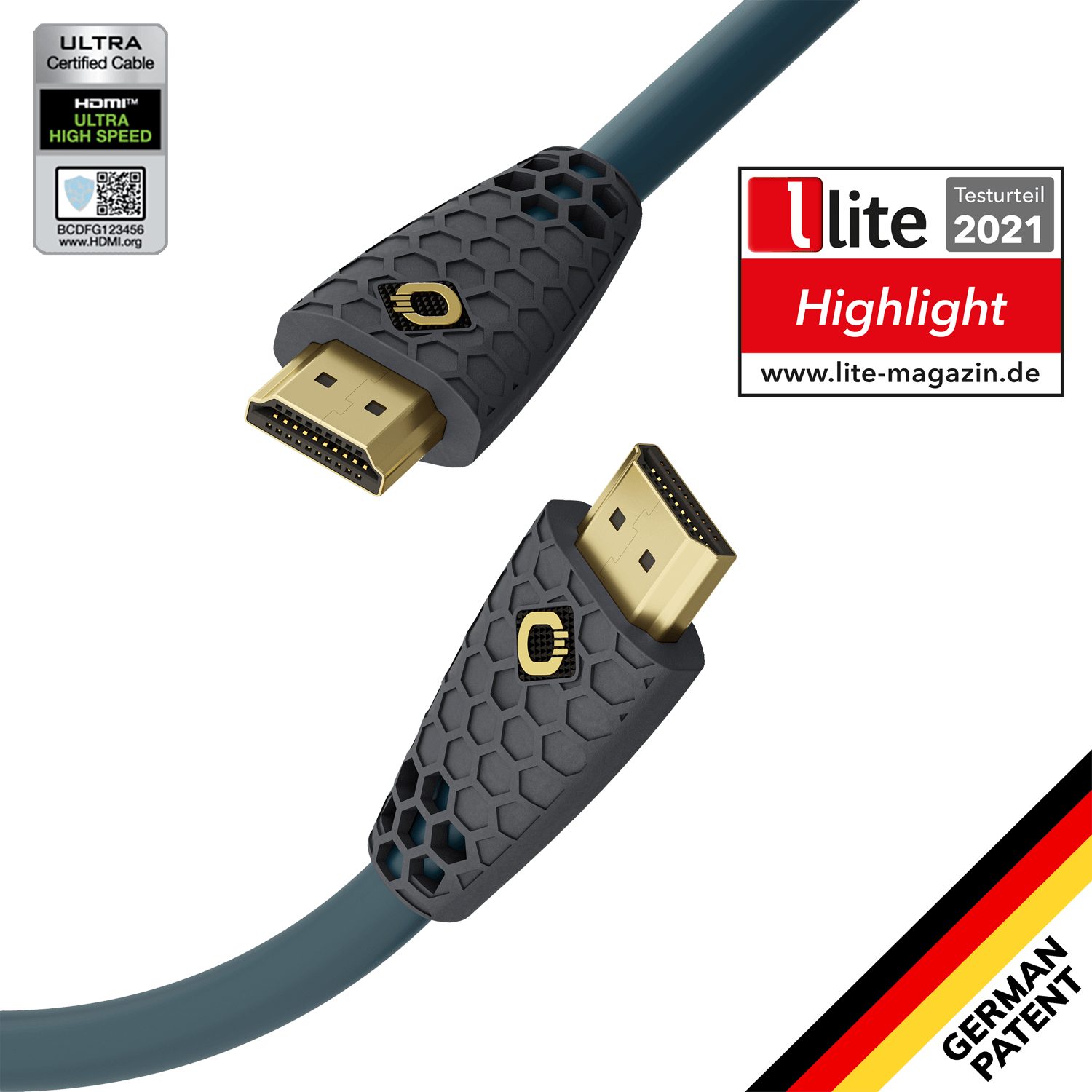 Evolution (100 cm) 8K High-Speed Flex HDMI-Kabel, - Kabel Oehlbach HDMI, HDMI HDMI® Ultra