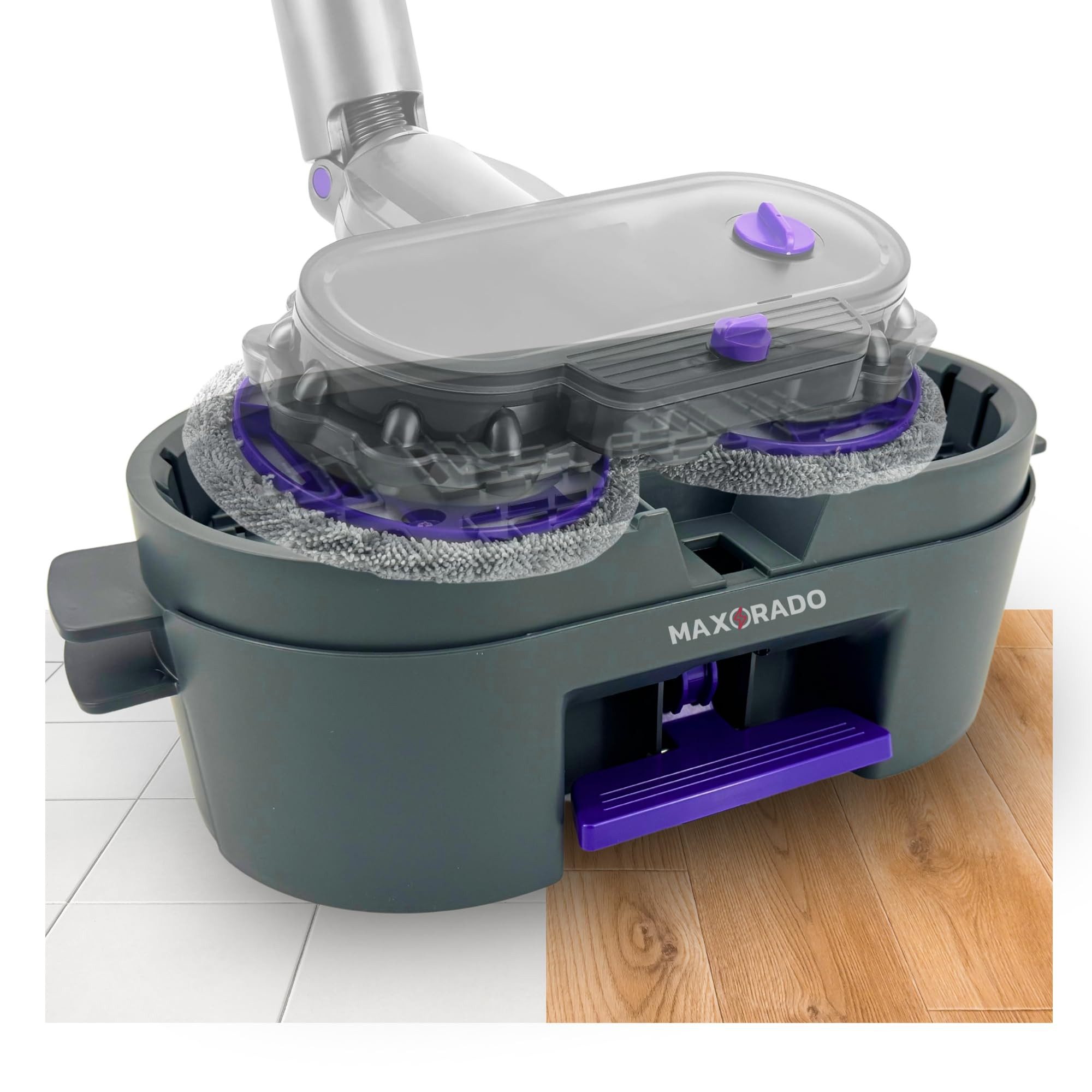 Maxorado Putzeimer Eimer für Wischaufsatz Staubsaugerdüse Staubsauger für Dyson Zubehör, (V7 V8 V10 V11 V12 V15 GEN5, 1-tlg., Zubehör Ersatzteil Ersatzteile), kompatibel mit Italdos VHBW DrRobor Wisch Mob Aufsatz
