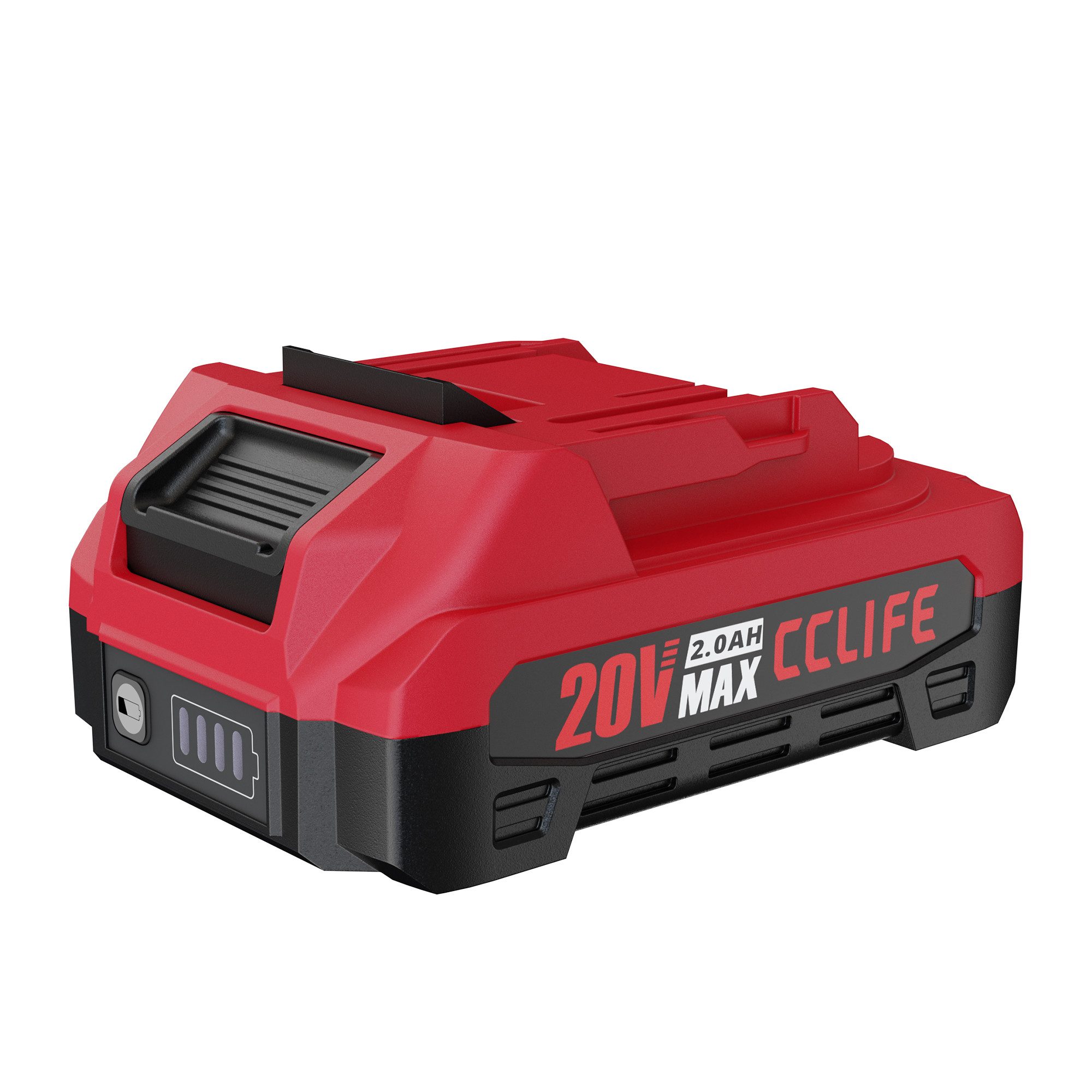 CCLIFE CCLIFE 20V Lithium Ionen Akku 2Ah 2000mAh Systemakku fuer Werkzeuge Akku Starter-Set