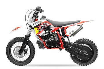 Nitro Motors Dirt-Bike 50cc Kinder Dirtbike NRG50 RS 12/10" Crossbike Pocketbike, 1 Gang, Automatikschaltung