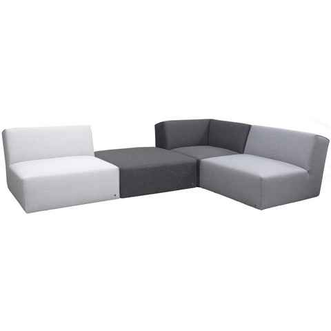 TOM TAILOR HOME Ecksofa ELEMENTS, Set, in Grey shadows, bestehend aus 4 Sofaelementen