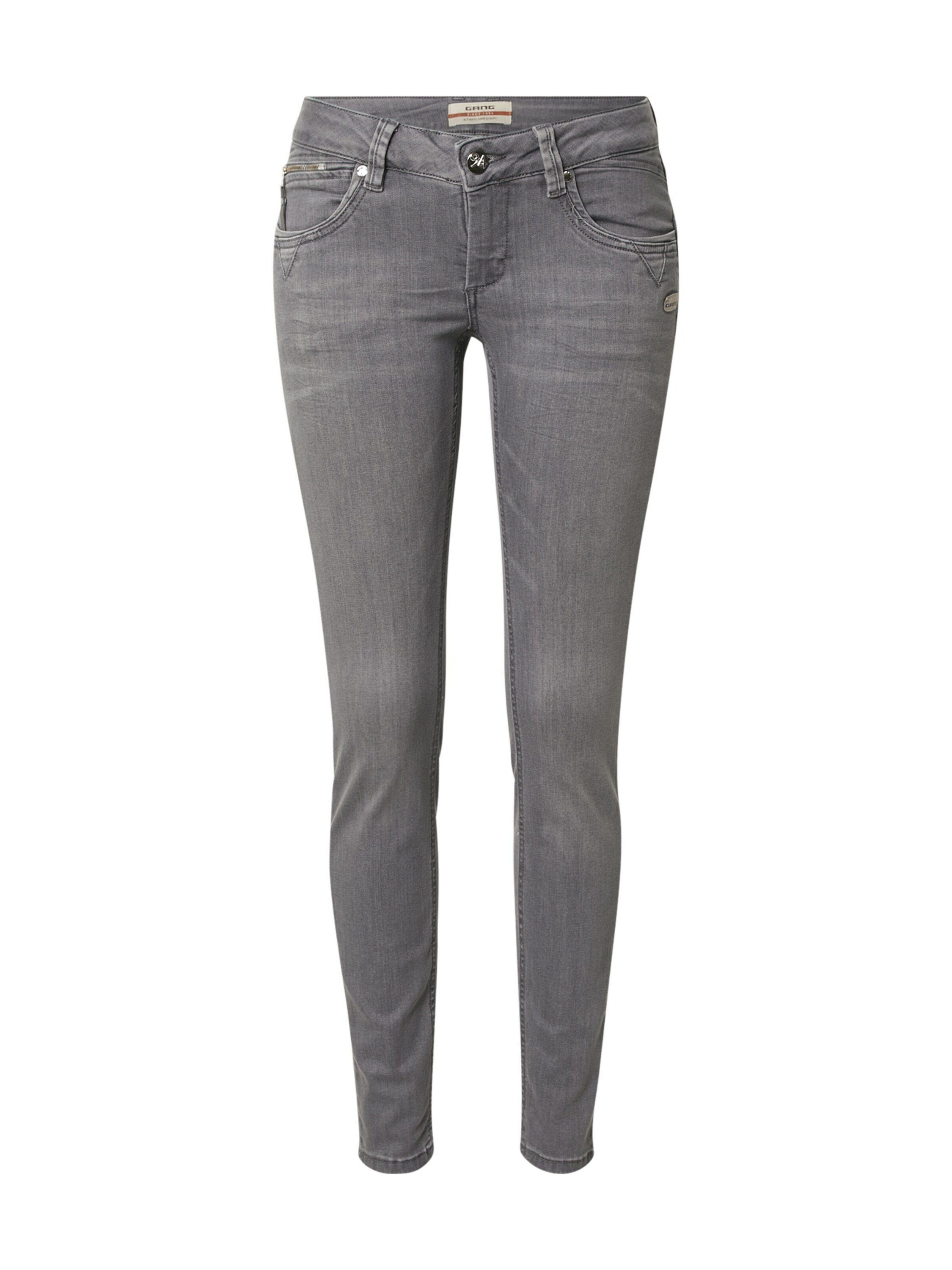 GANG Slim-fit-Jeans Nikita (1-tlg) Patches, Plain/ohne Details