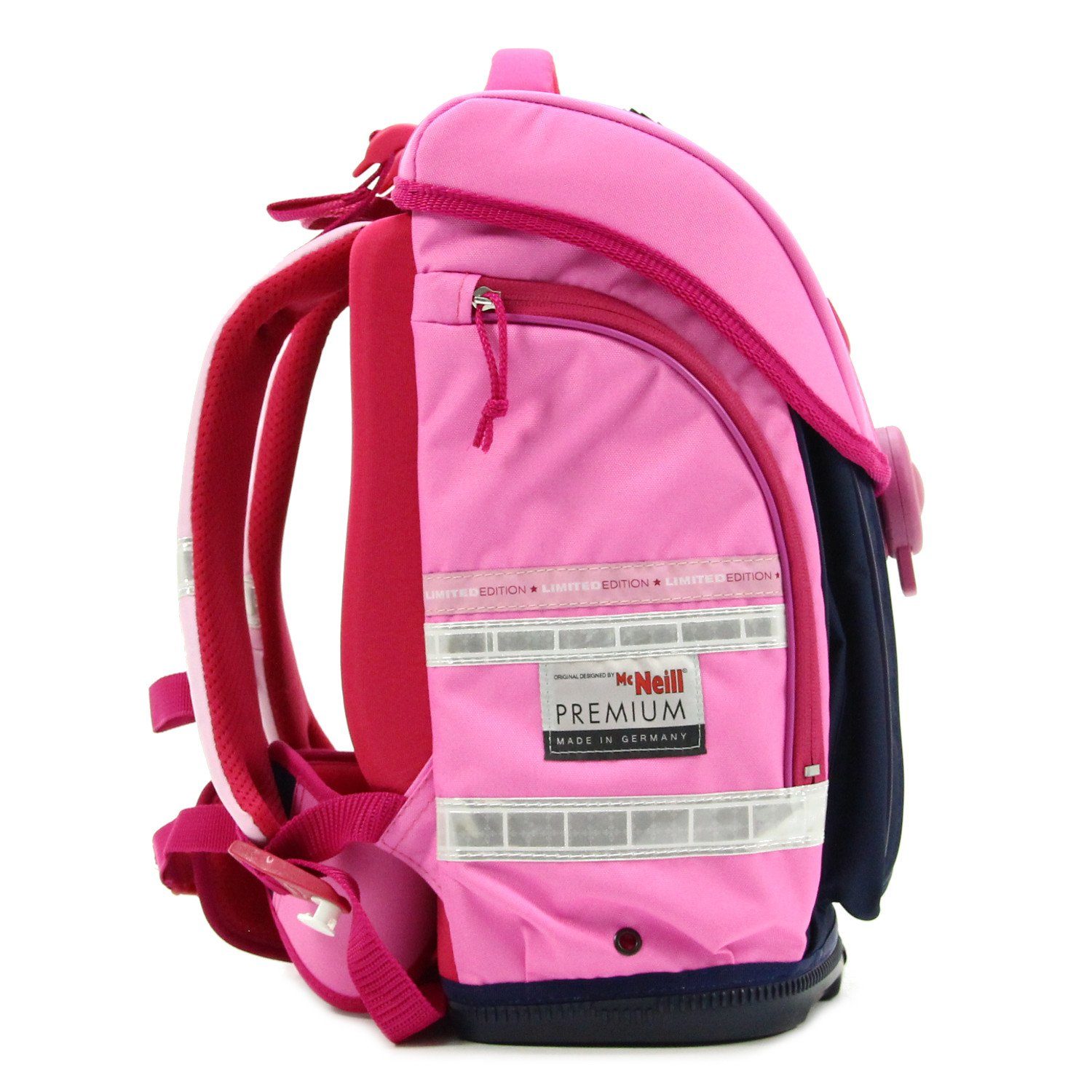 McNeill Schulranzen Schulranzen Set 5-tlg. Ergo Light Compact flex Moody Limited-Line