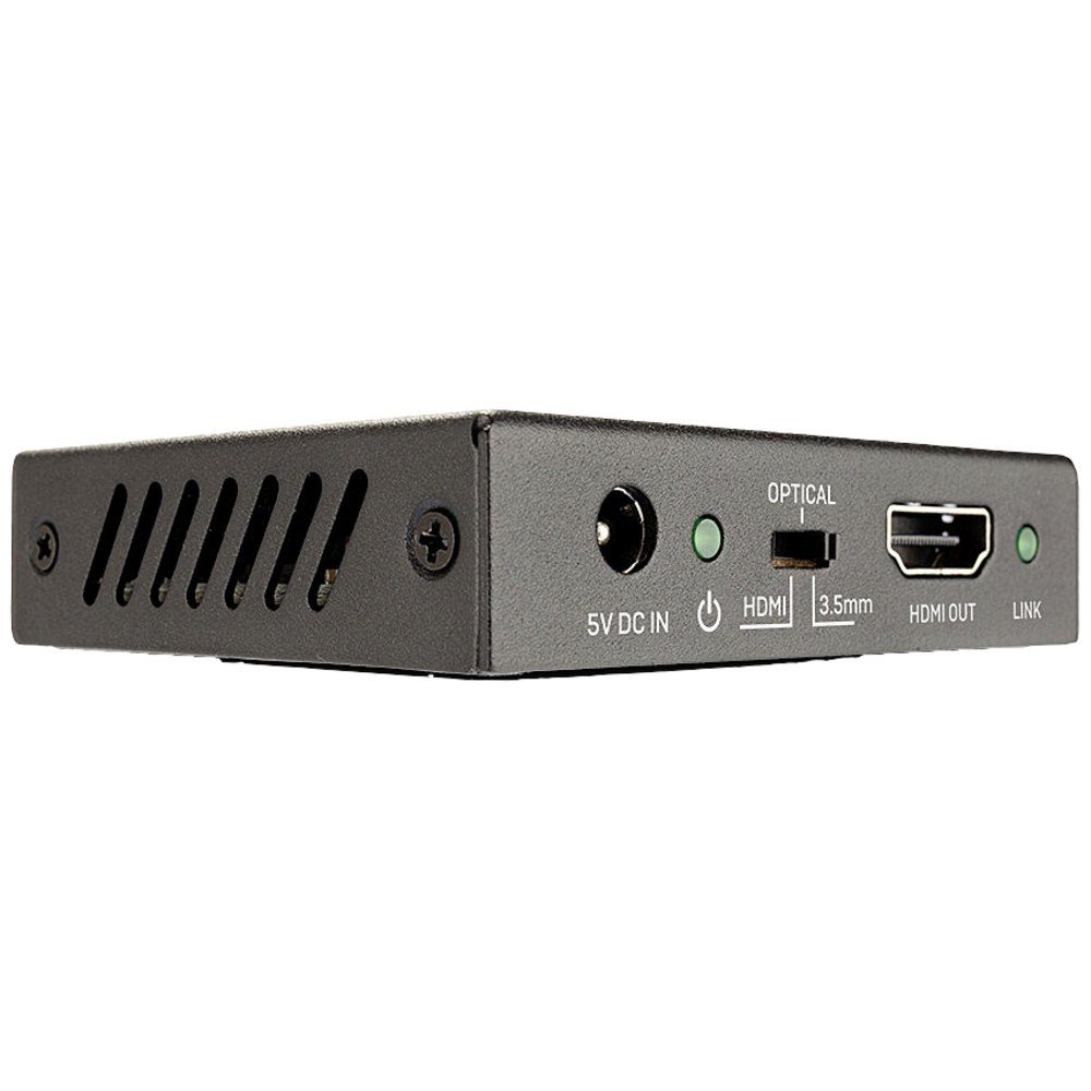 LINDY AV Konverter [HDMI, Toslink, Klinke - HDMI] 3840 x 2160 Pixel Audio-Adapter