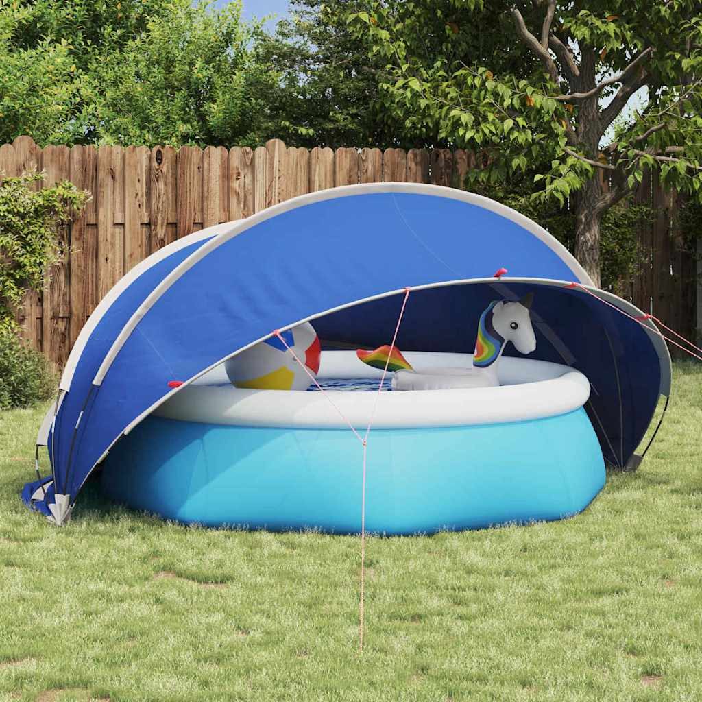 vidaXL, Pool-Dome Grün 336 x 322 x 160 cm