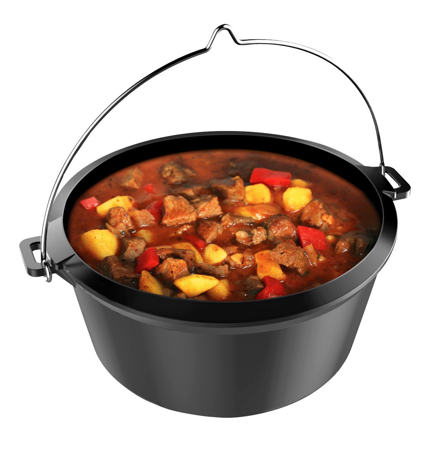 Tepro Kochtopf Guss-Dutch-Oven-Einleger, Gusseisen, BxLxH: 32,5x31x18,4 cm