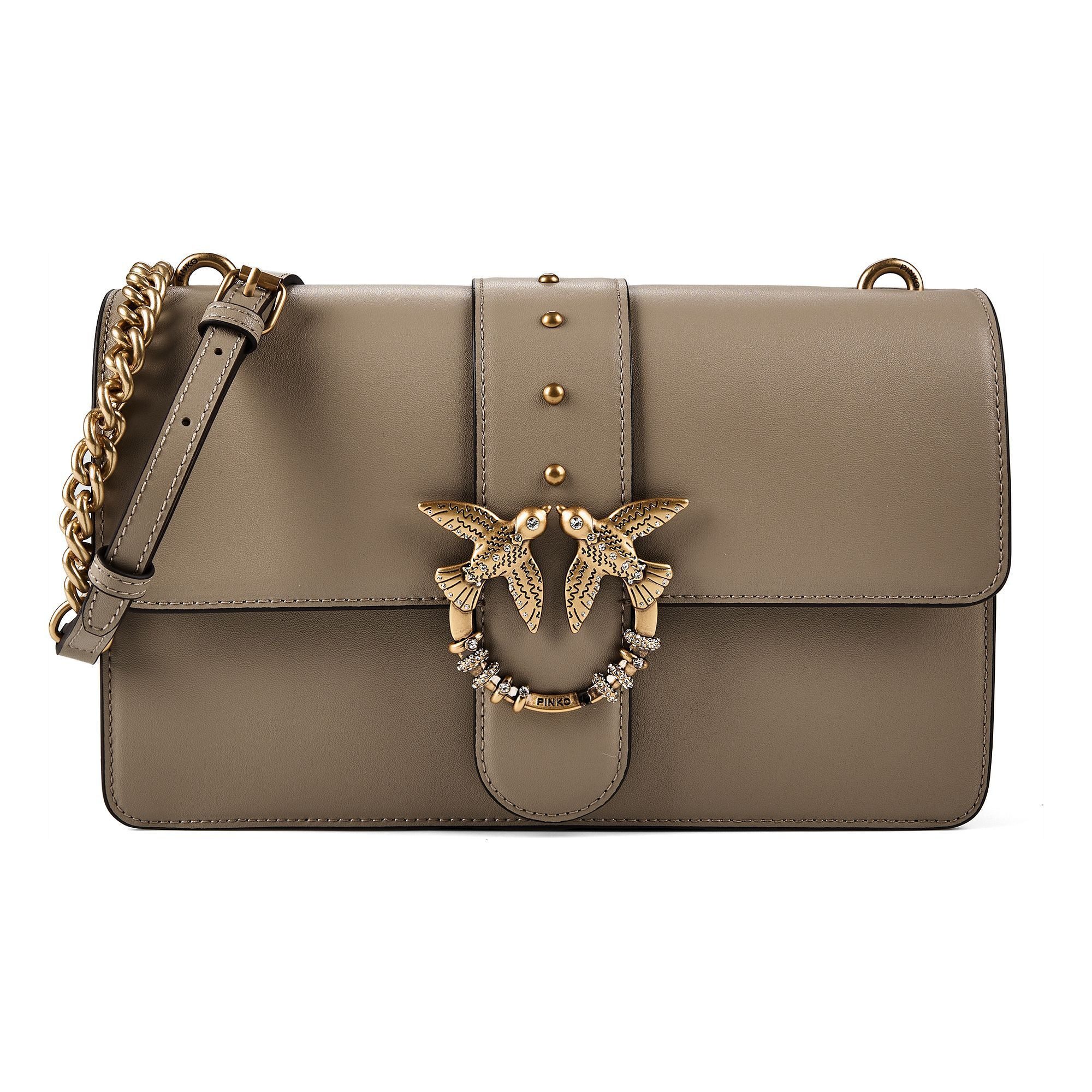 PINKO Umhängetasche Love One, Leder