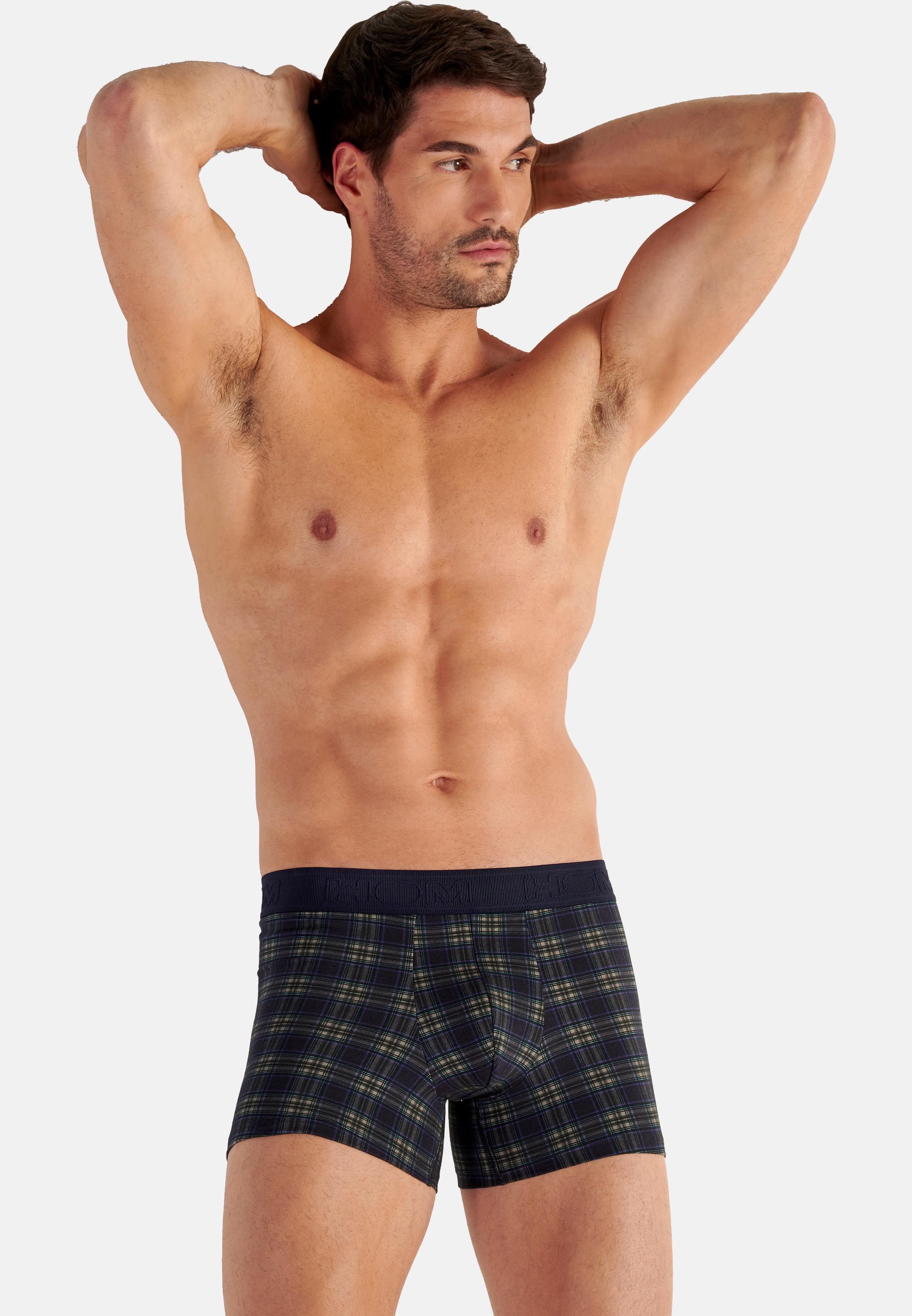 Hom Retro Boxer Sid (1-St) Retro Short / Pant - Baumwolle - ohne Eingriff - Atmungsaktiv