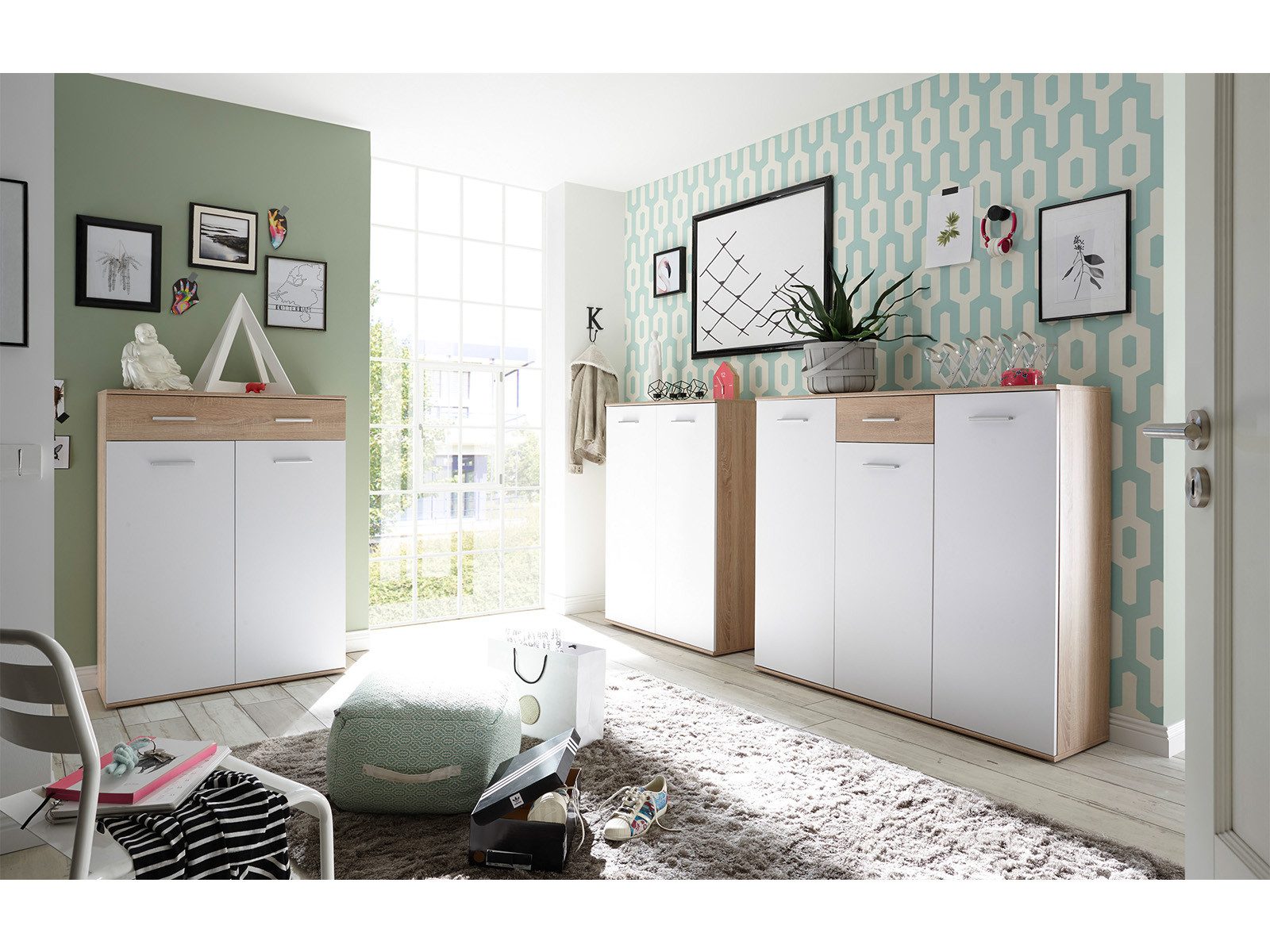 First LOOK Schuhschrank 90 x 120 x 36 cm (B/H/T)
