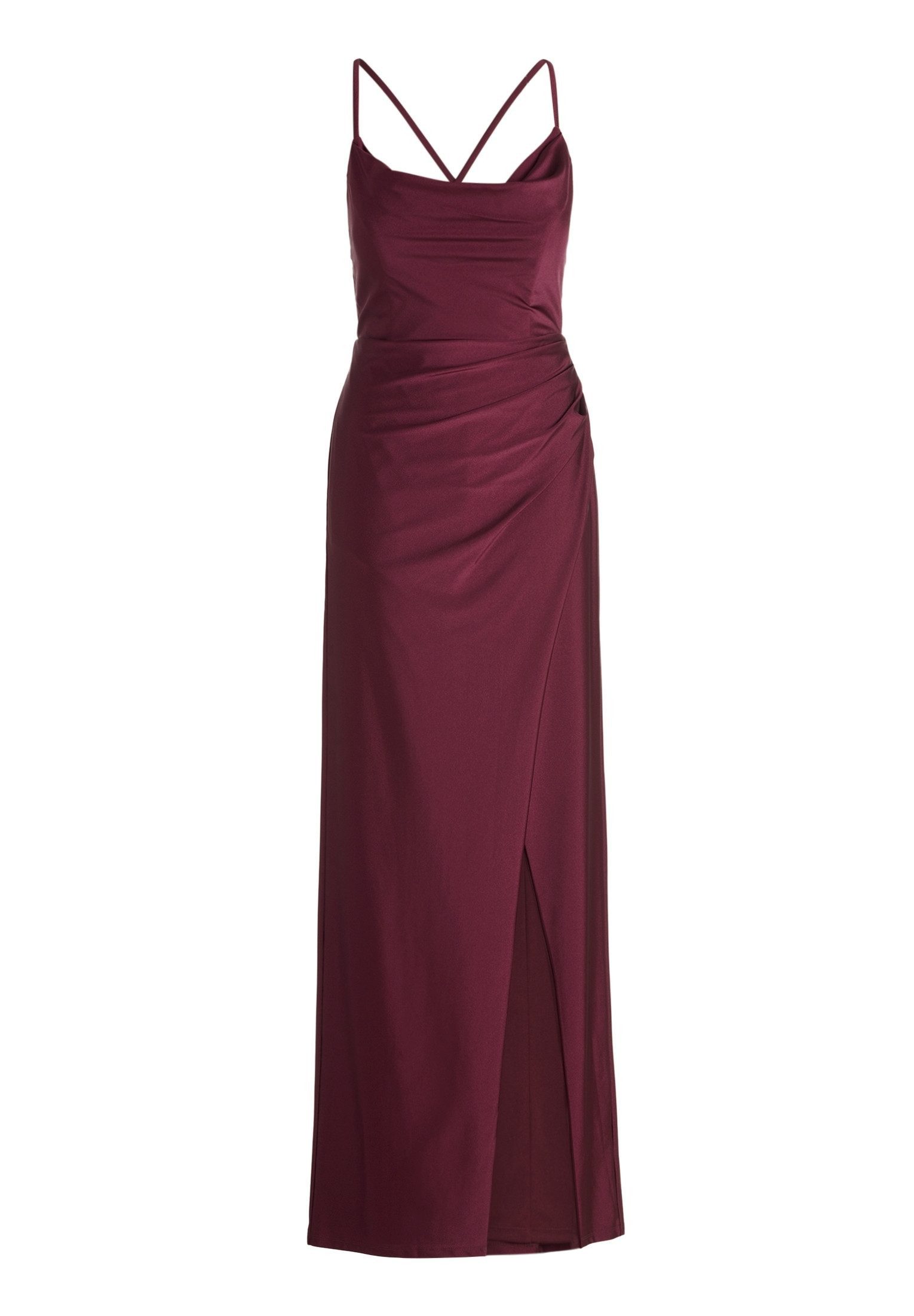 Vera Mont Abendkleid Damen figurbetont Schlitz