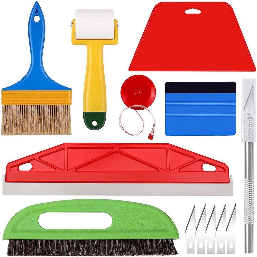 TUWENA Tapetenspachtel 13-teiliges Set Tapetenwerkzeuge, Präzises Tapeten G günstig online kaufen