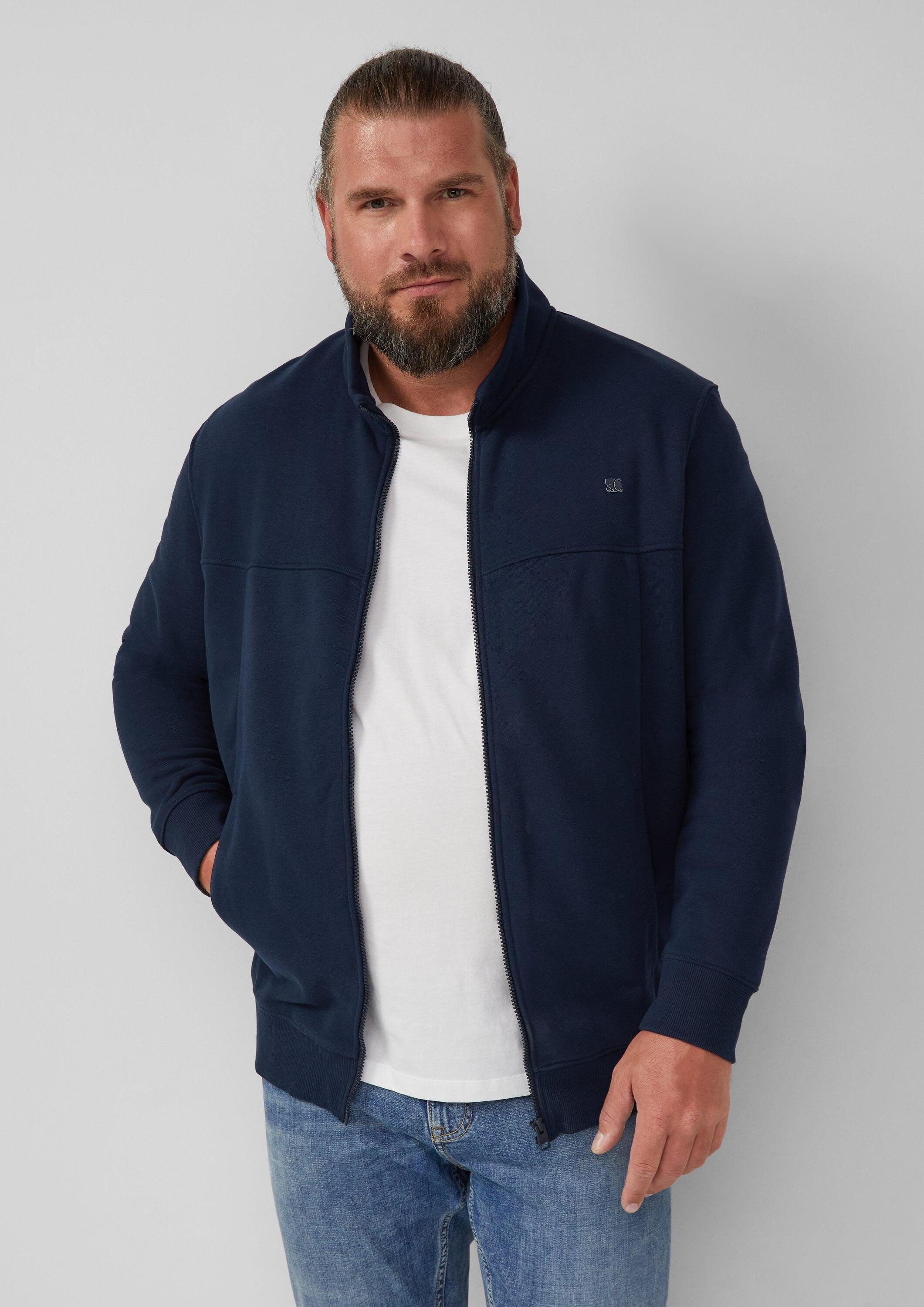 s.Oliver Sweatjacke Sweatshirt Jacke (1-tlg) günstig online kaufen