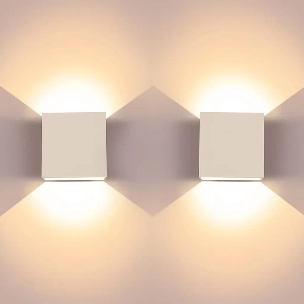 Welikera Wandleuchte 2PCS LED Wandleuchte, 6W günstig online kaufen