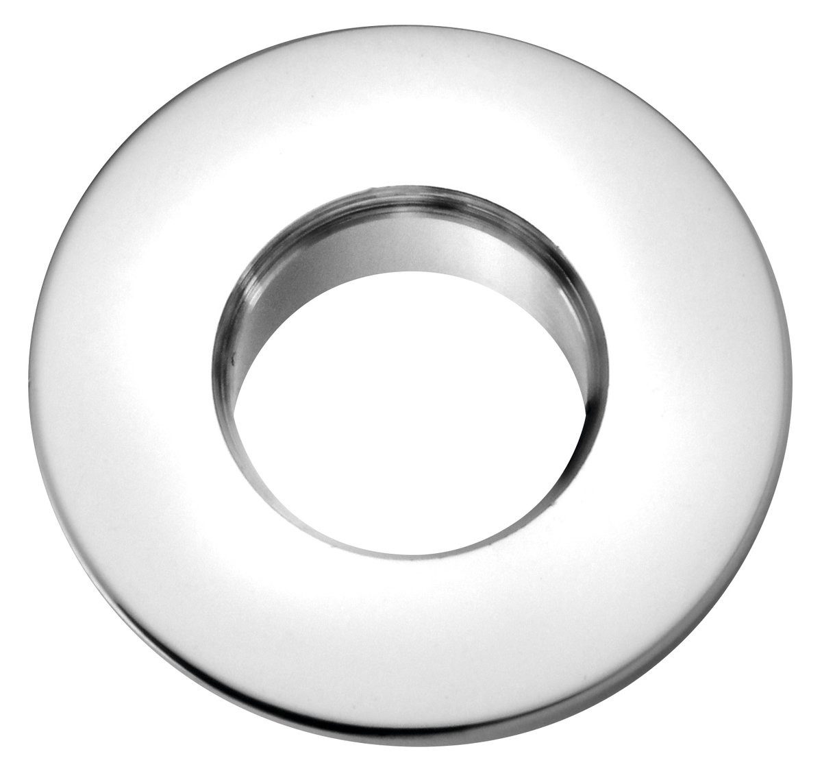 Sapho Ab- und Überlaufgarnitur Metall-Überlaufabdeckung, 30 mm, Chrom, Sapho-AR914