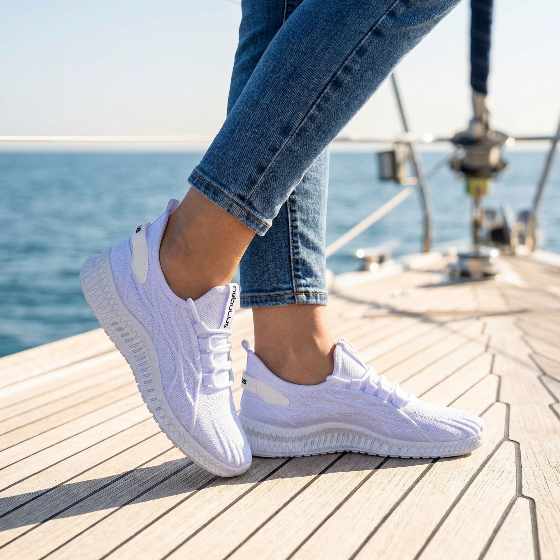 Nebulus MIND, P6967 - Damen, weiß, 38 Sneaker