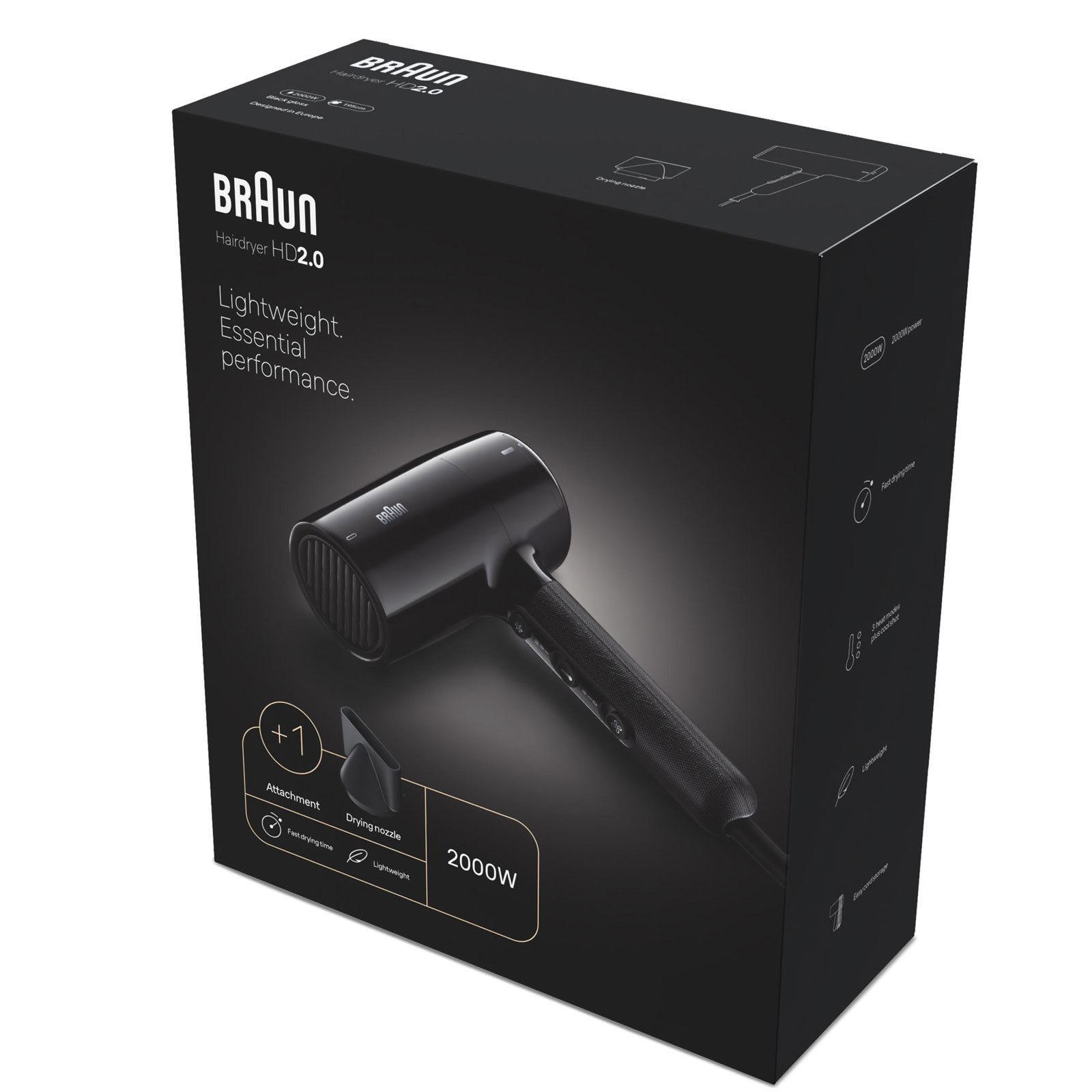 Braun Haartrockner HD2.0 Haartrockner