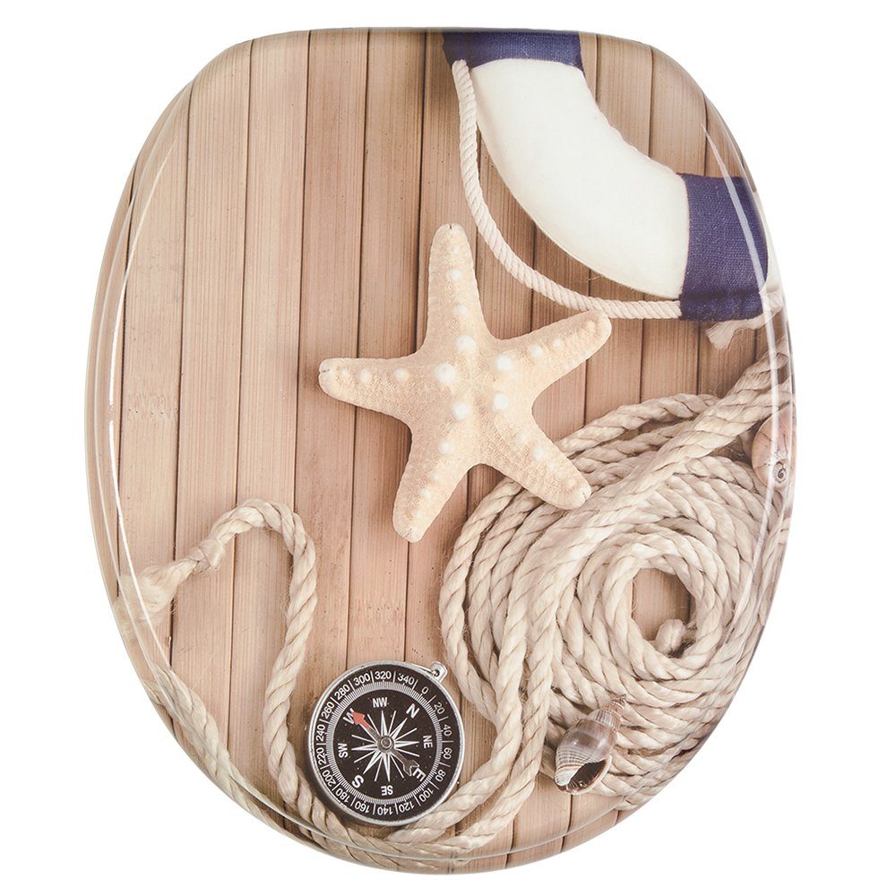 Sanilo WC-Sitz Maritime, universell, leichte Montage, günstig online kaufen