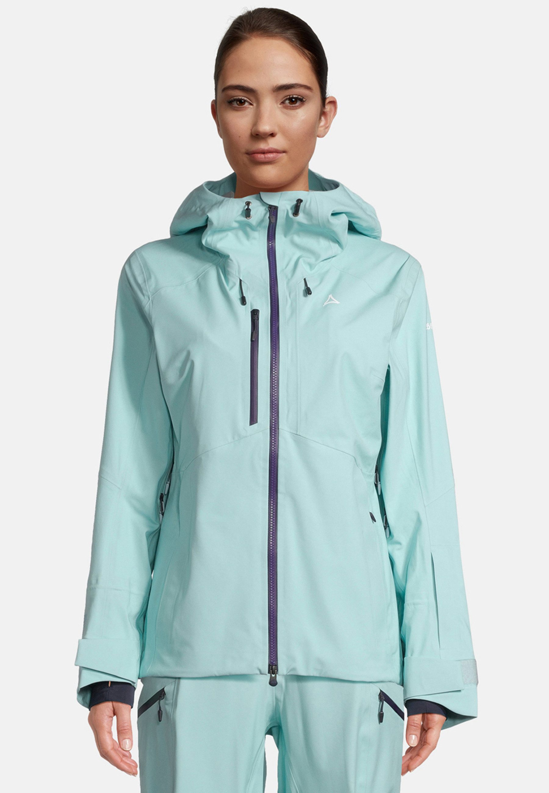 Schöffel Regenjacke 3L Pizac M mit helmtauglicher Kapuze