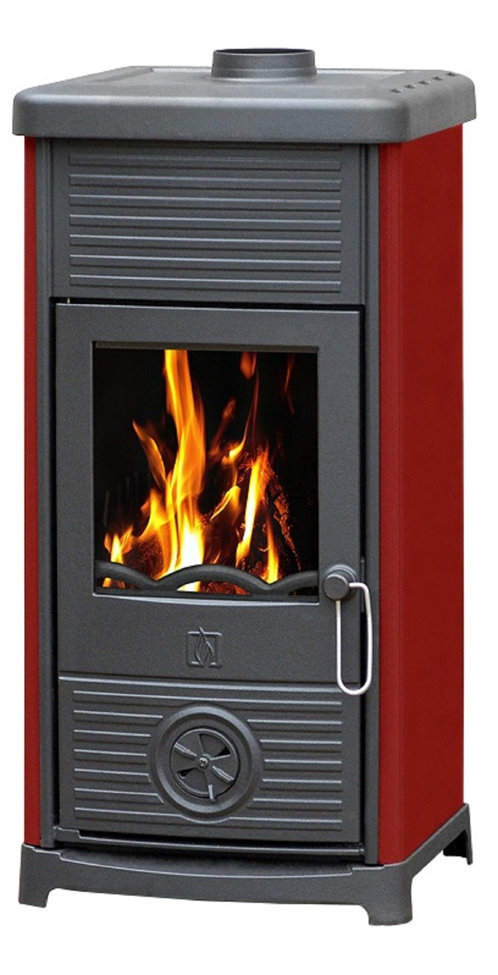 Plamen Kaminofen MaestralN-rot, 6,50 kW