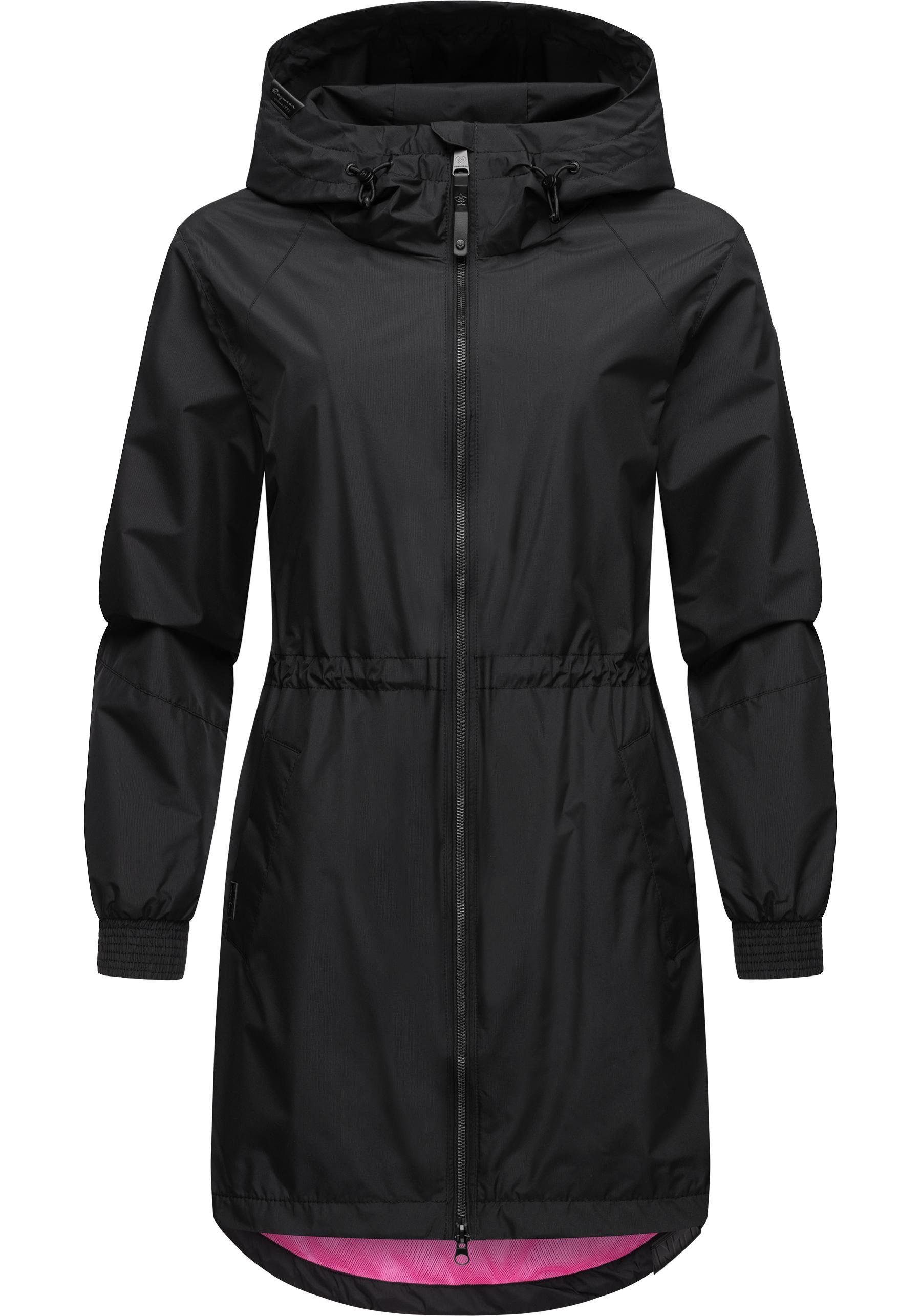 Ragwear Kurzmantel Bronja II Wasserdichter Übergangsmantel günstig online kaufen